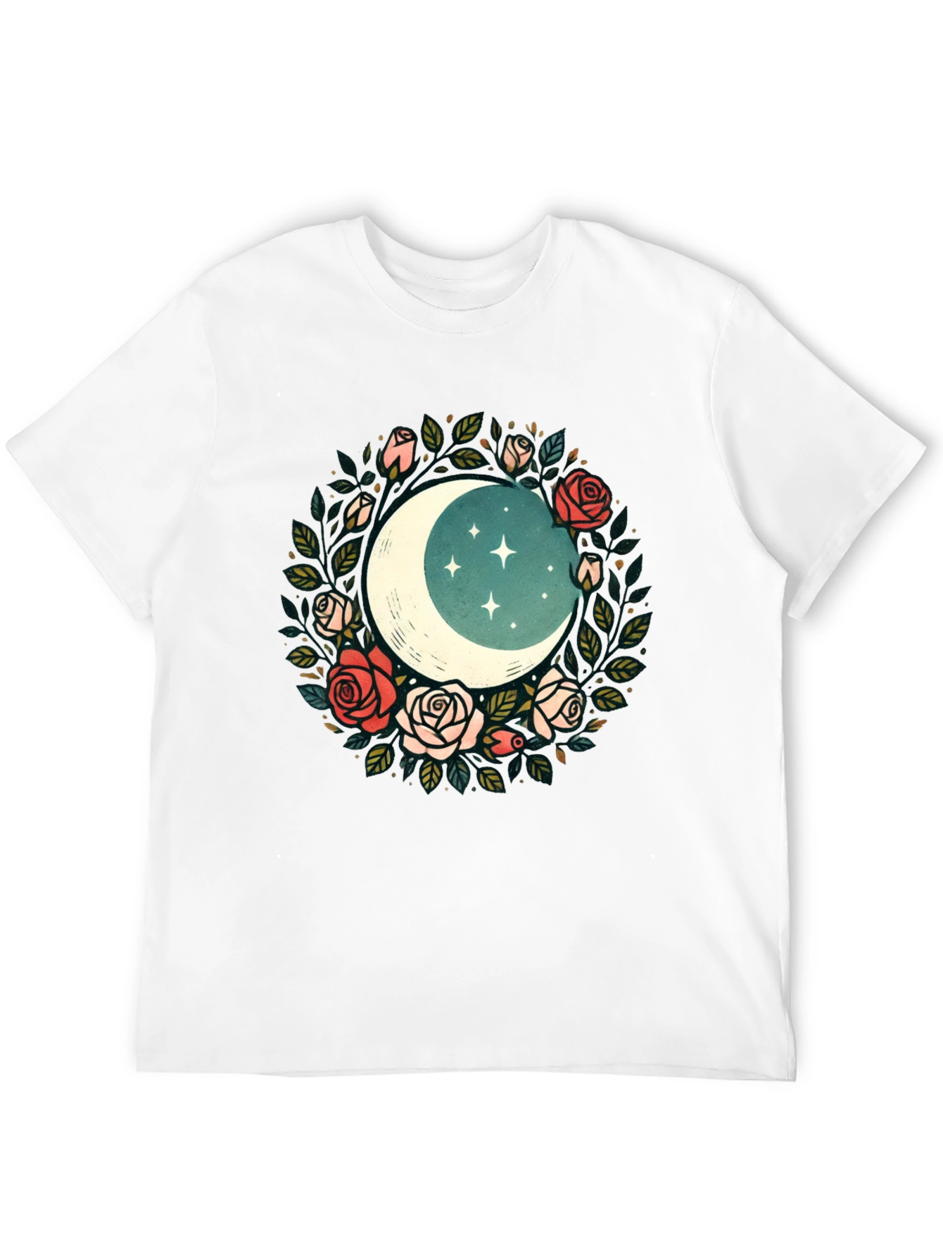 Floral Moon T-Shirt