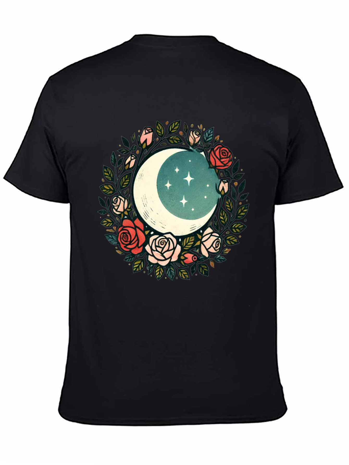 Floral Moon T-Shirt