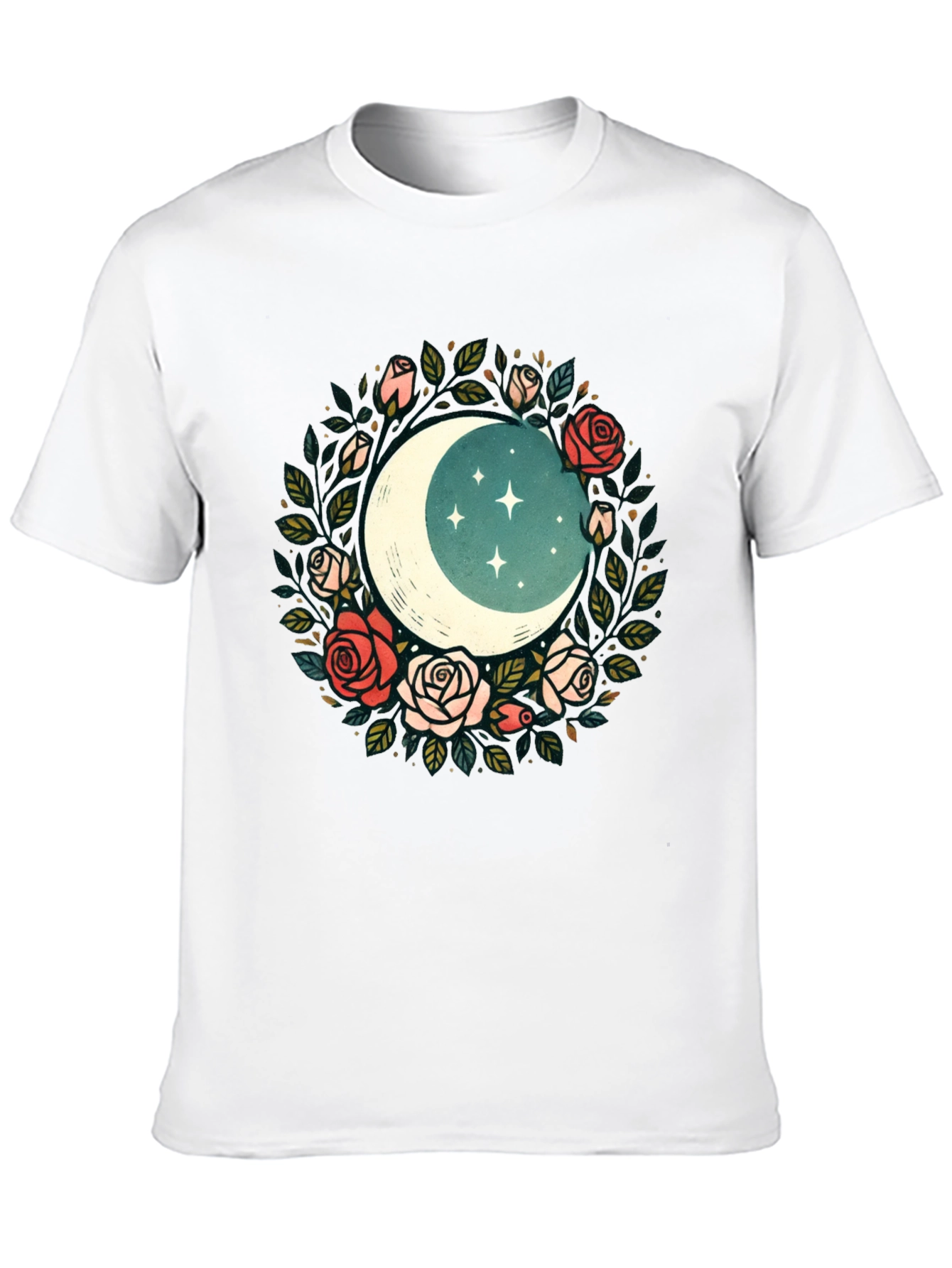 Floral Moon T-Shirt