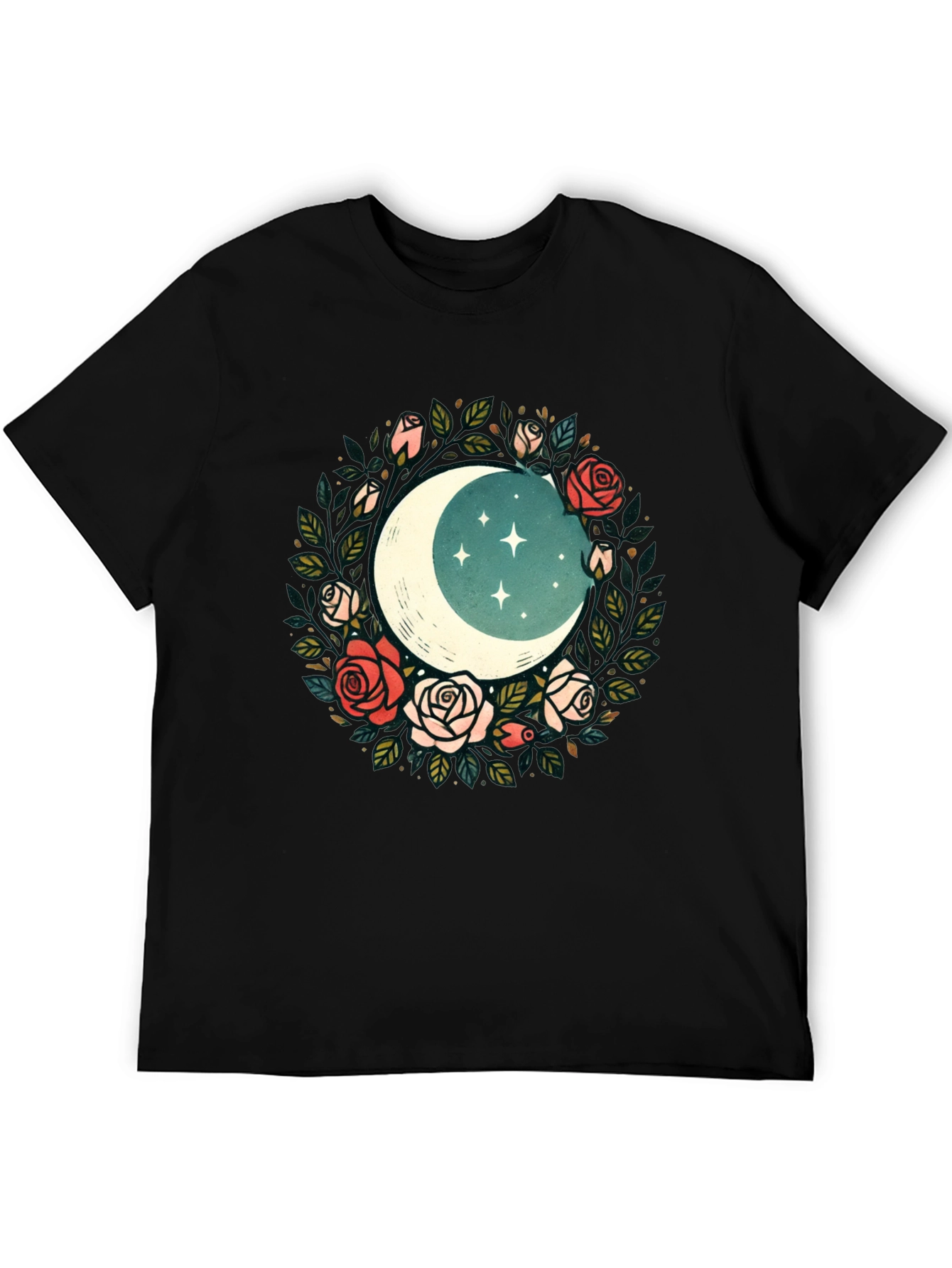 Floral Moon T-Shirt