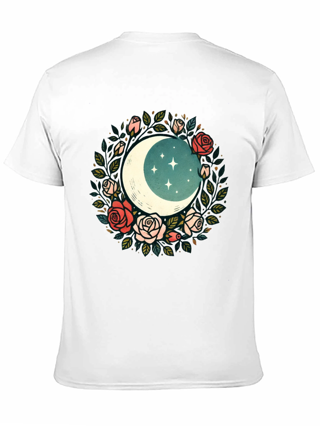Floral Moon T-Shirt