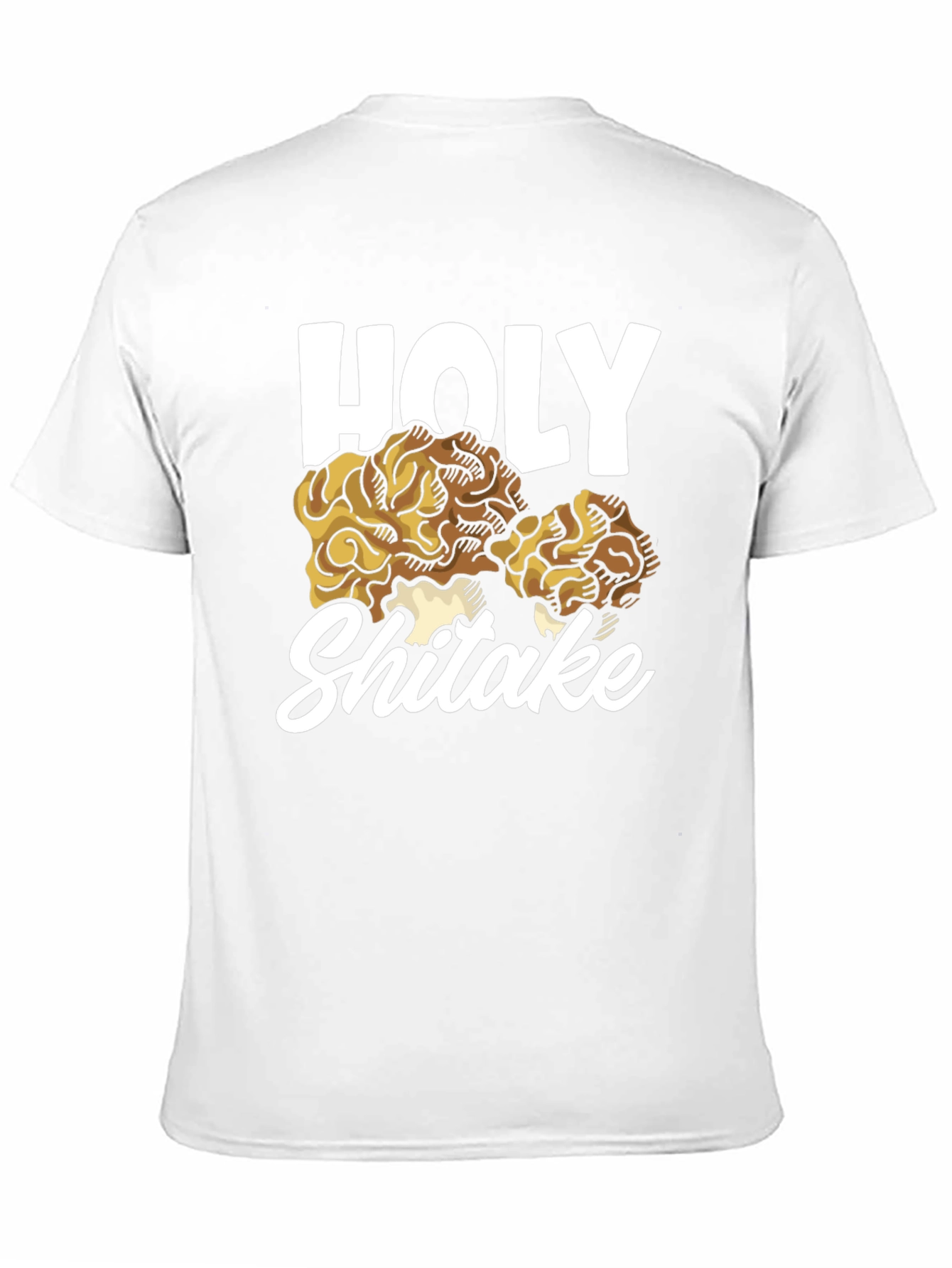 Holy Shiitake T-Shirt: Funny Mushroom Lovers Tee