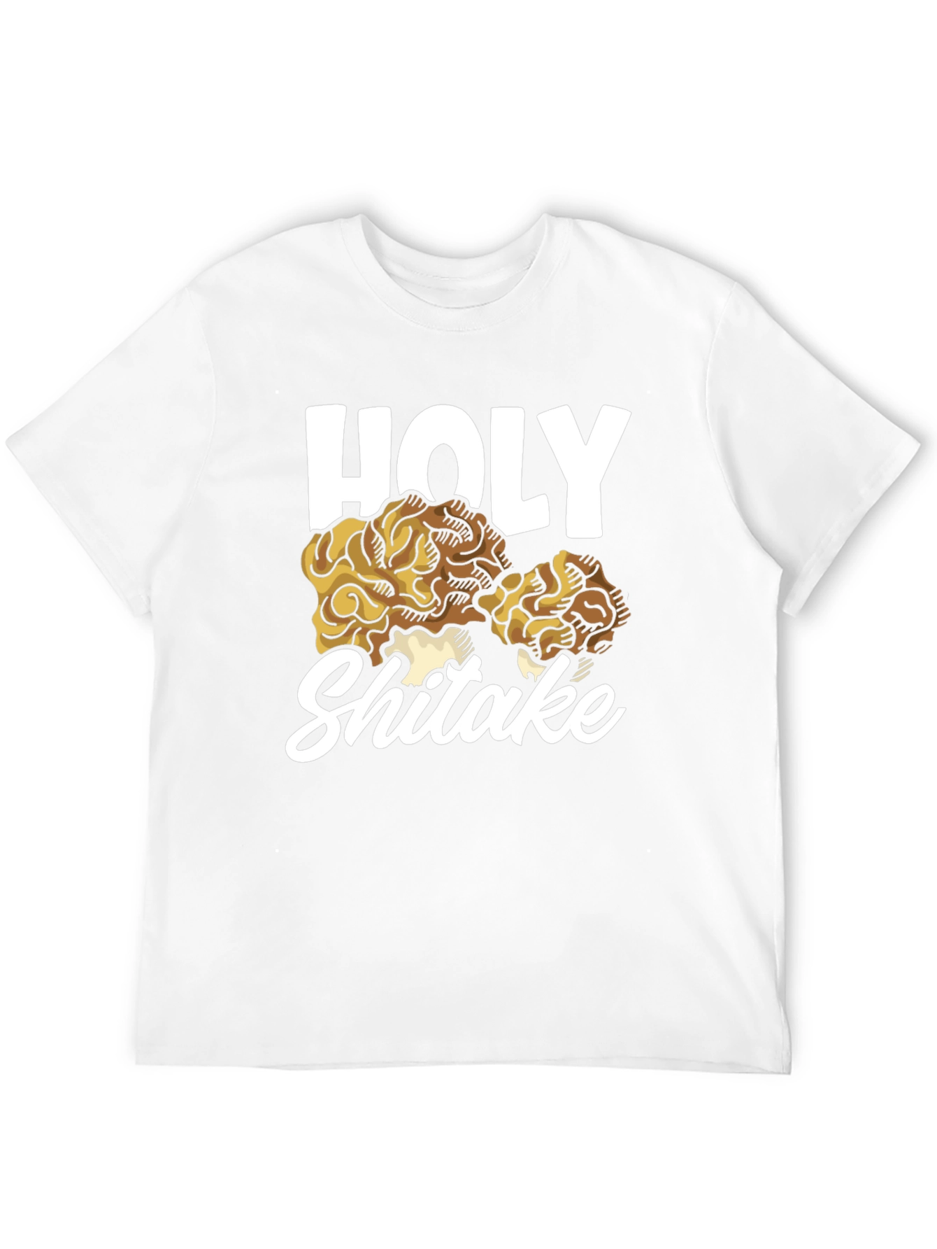 Holy Shiitake T-Shirt: Funny Mushroom Lovers Tee