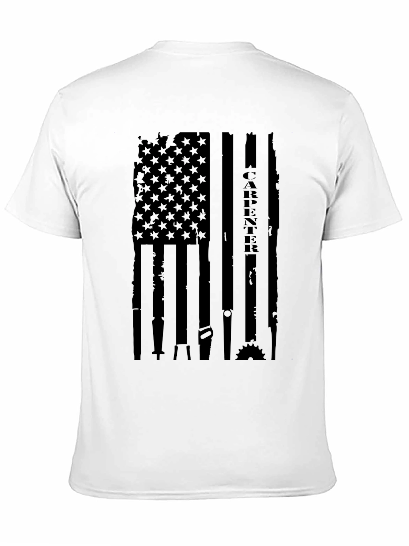Carpenter American Flag T-Shirt