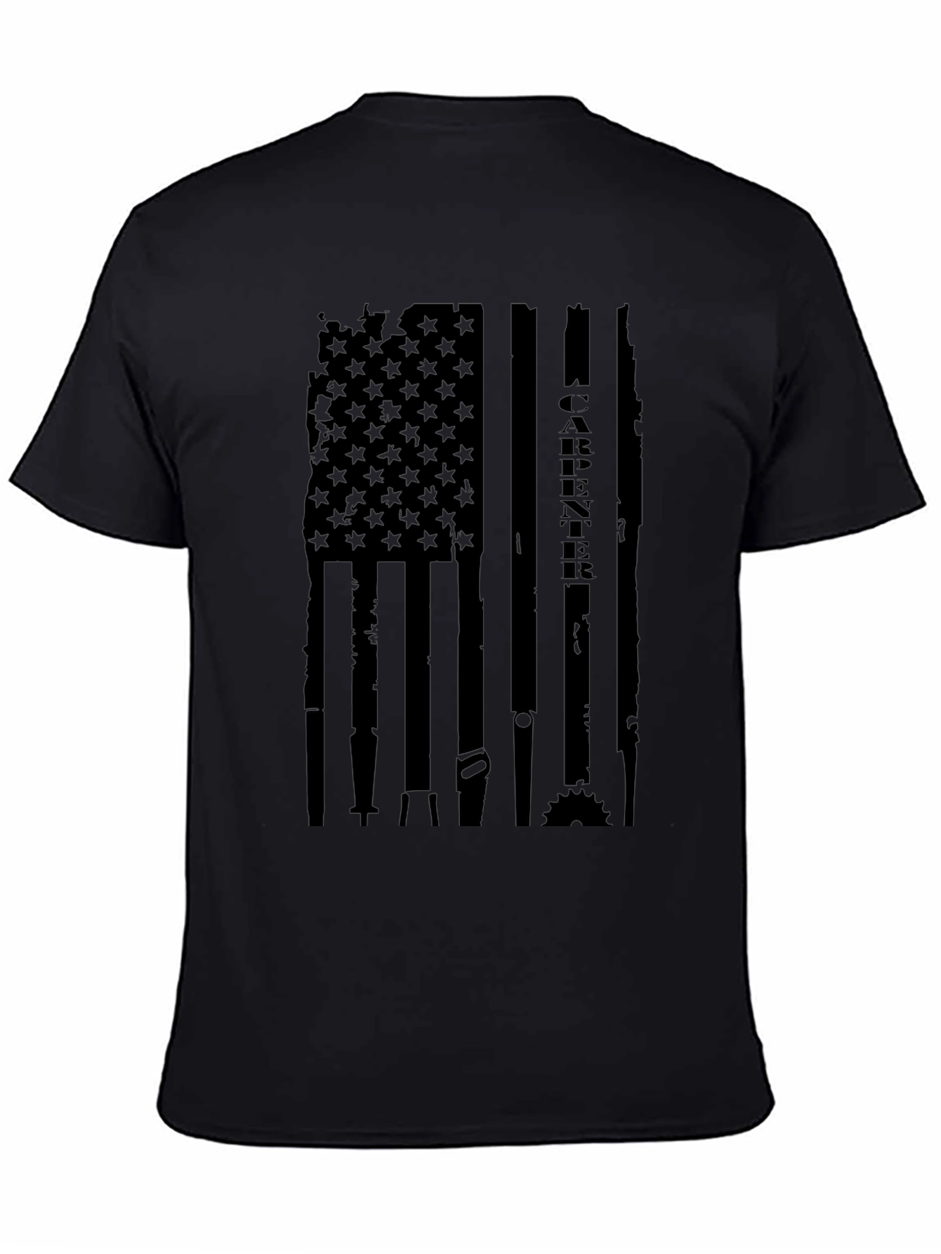 Carpenter American Flag T-Shirt