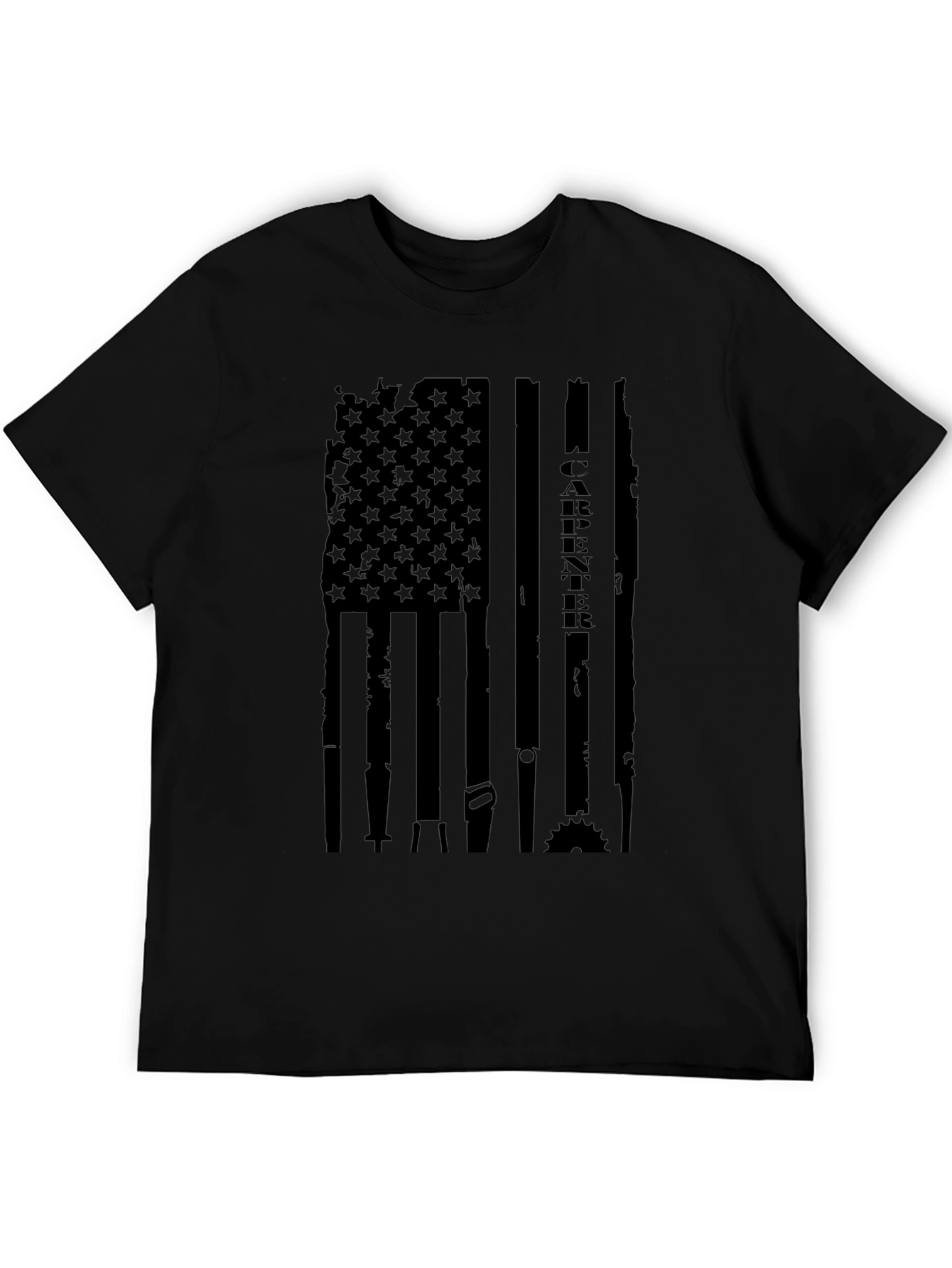 Carpenter American Flag T-Shirt