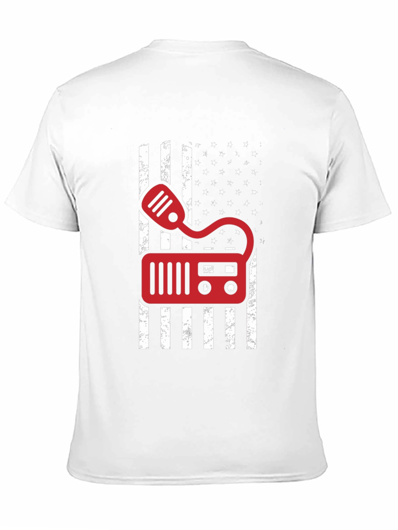 Ham Radio American Flag T-Shirt