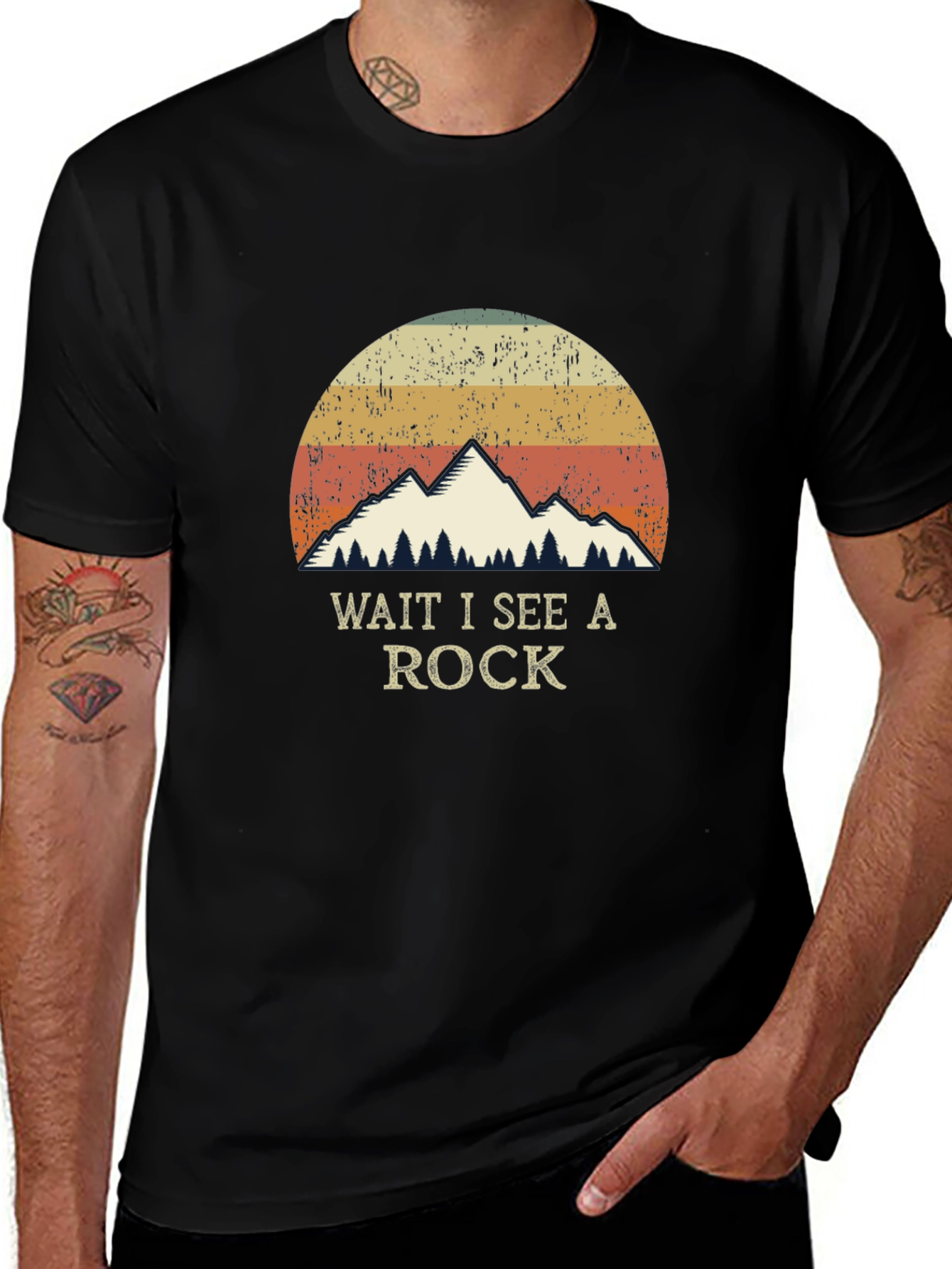 Wait I See a Rock Mountain T-Shirt