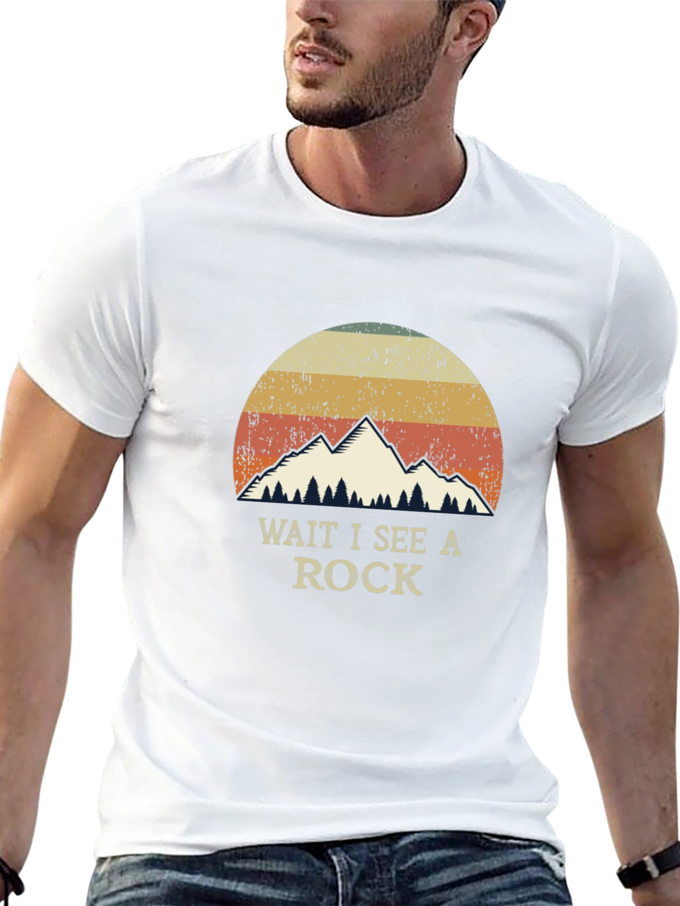 Wait I See a Rock Mountain T-Shirt