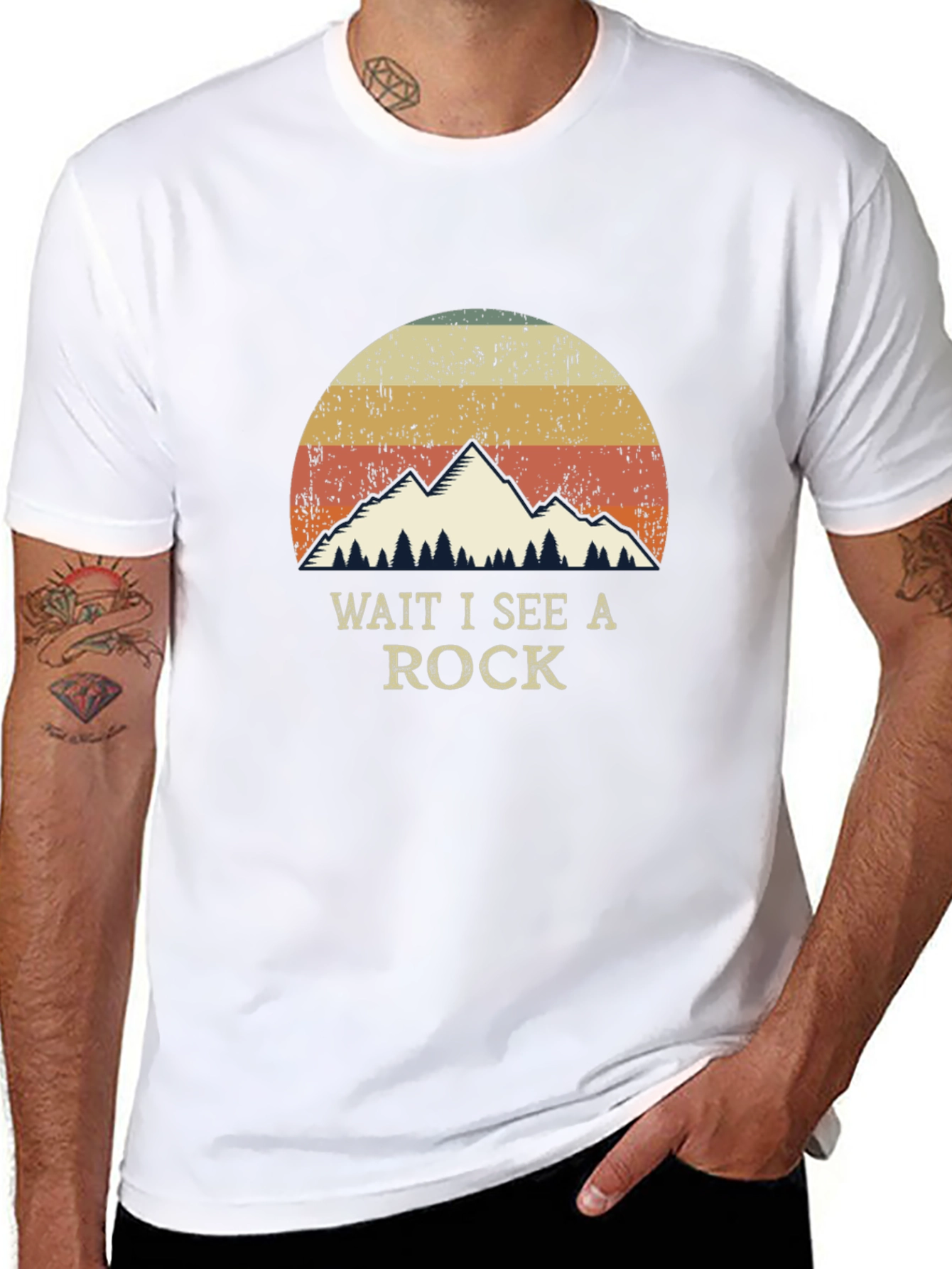 Wait I See a Rock Mountain T-Shirt