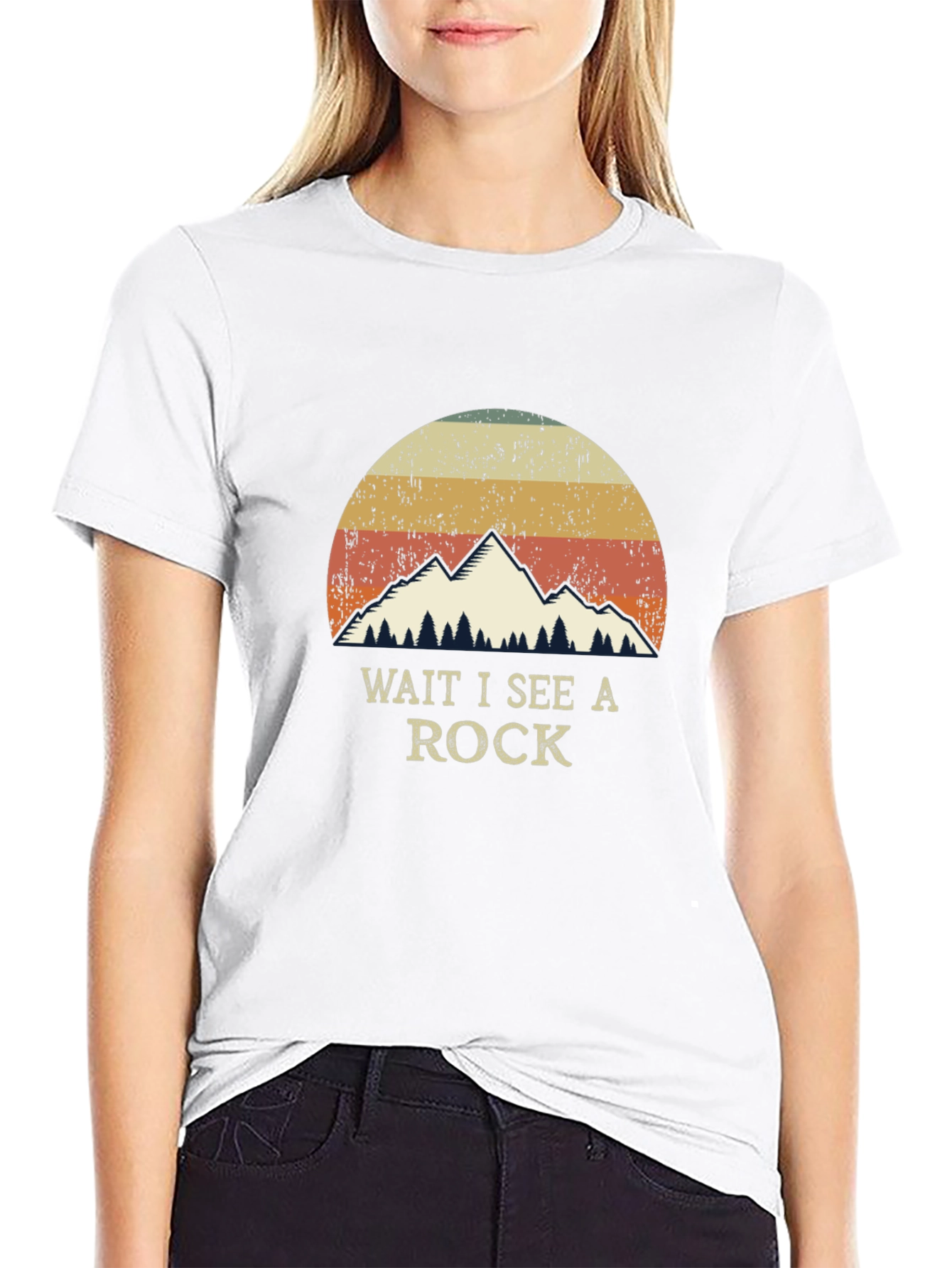 Wait I See a Rock Mountain T-Shirt