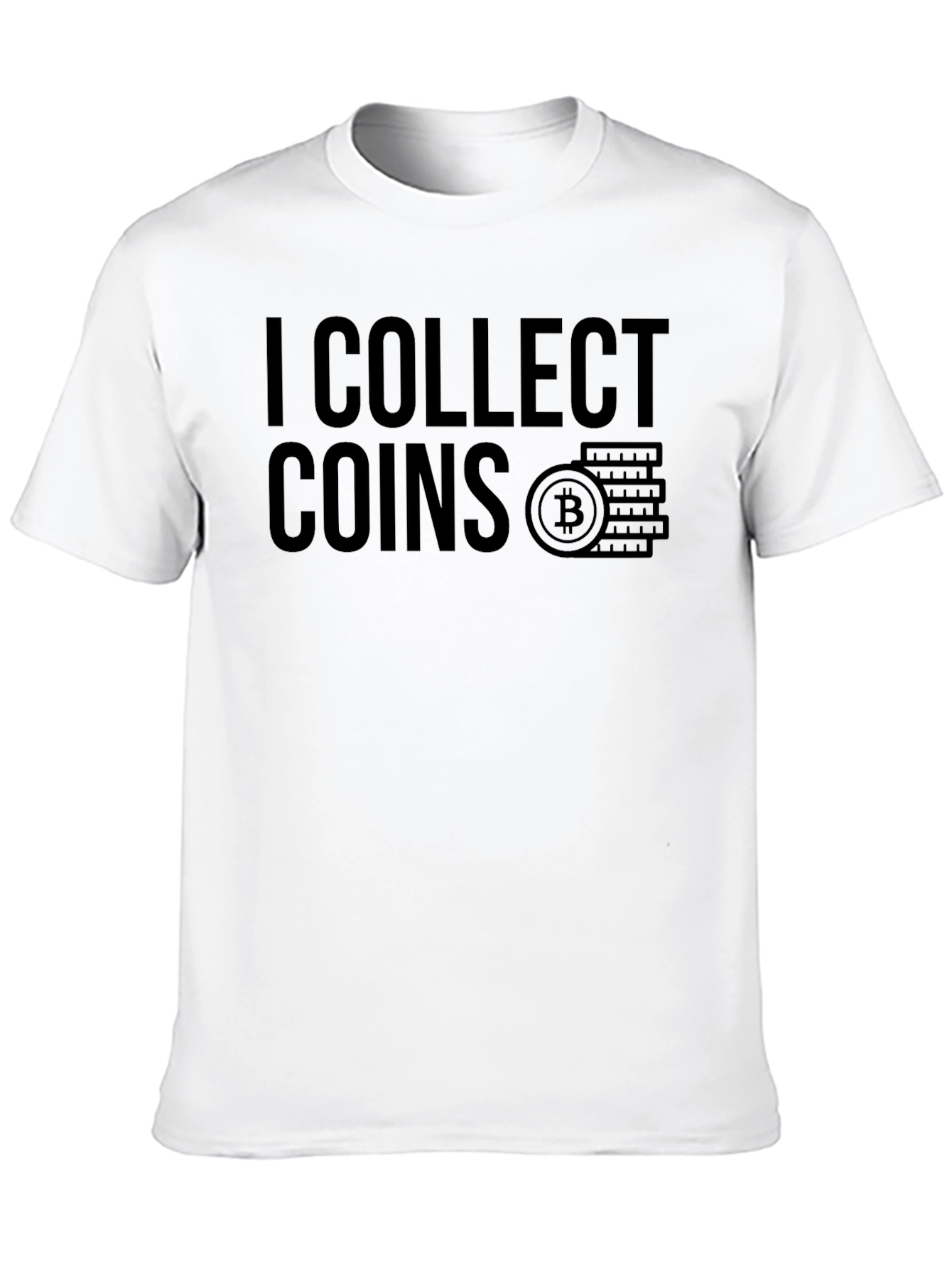 I Collect Coins Bitcoin Crypto Tee