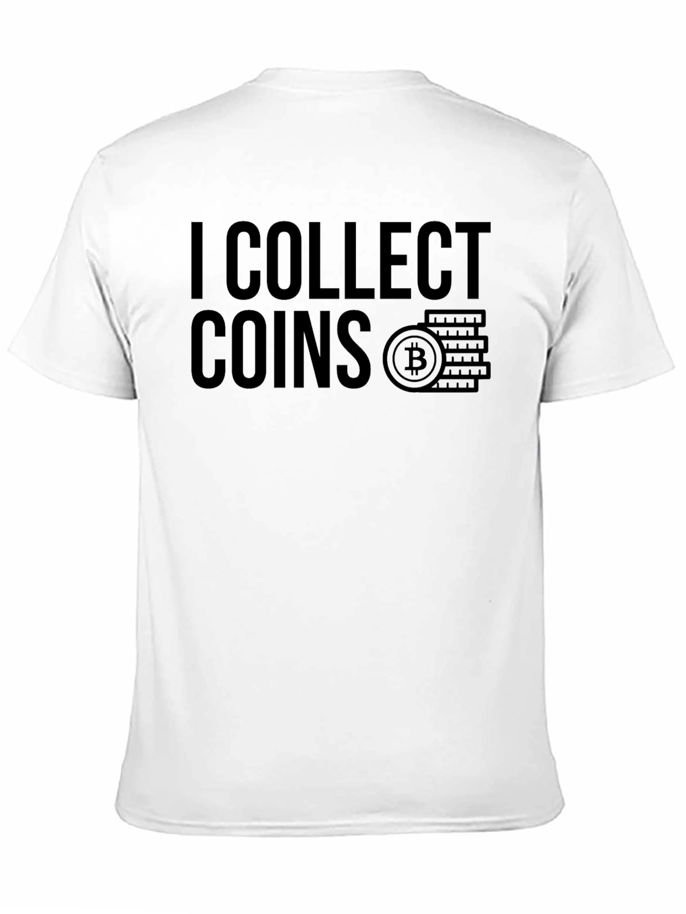 I Collect Coins Bitcoin Crypto Tee
