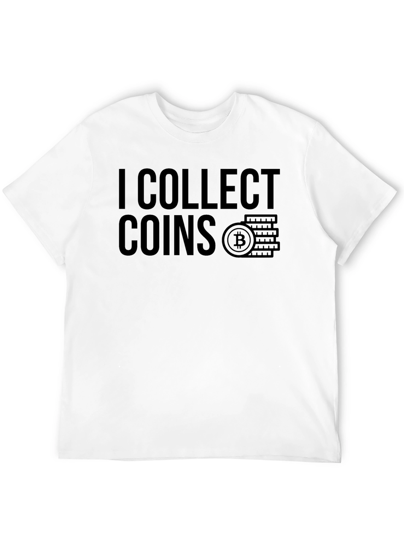 I Collect Coins Bitcoin Crypto Tee