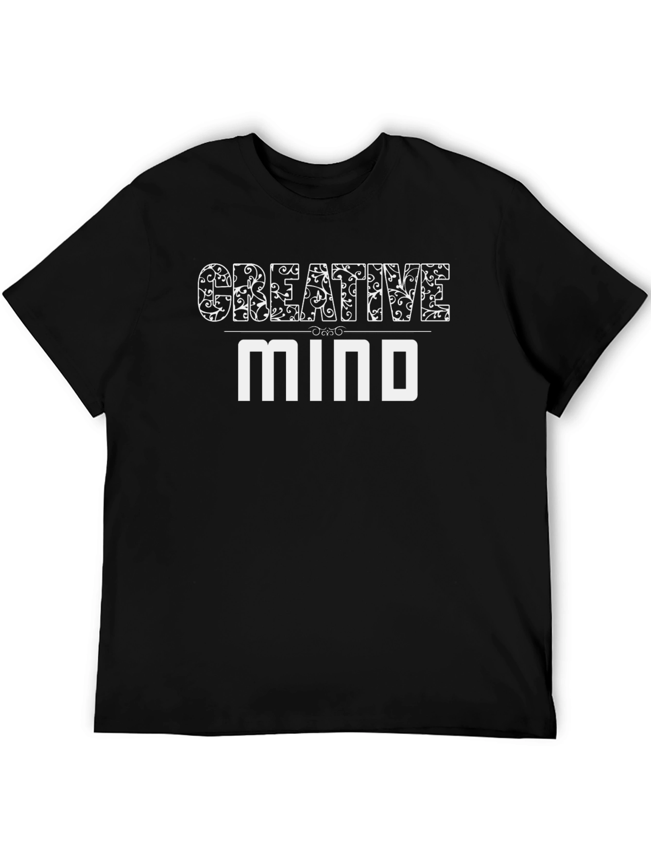 Creative Mind Graphic T-Shirt - Black