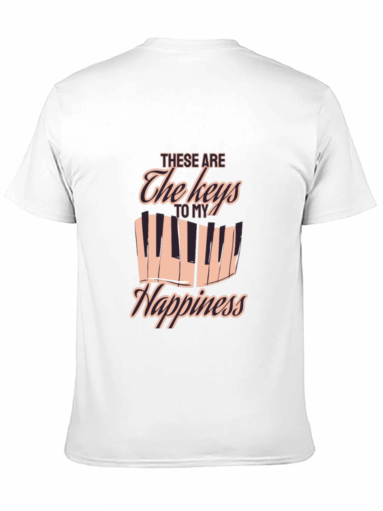 Piano Keys to My Happiness T-Shirt