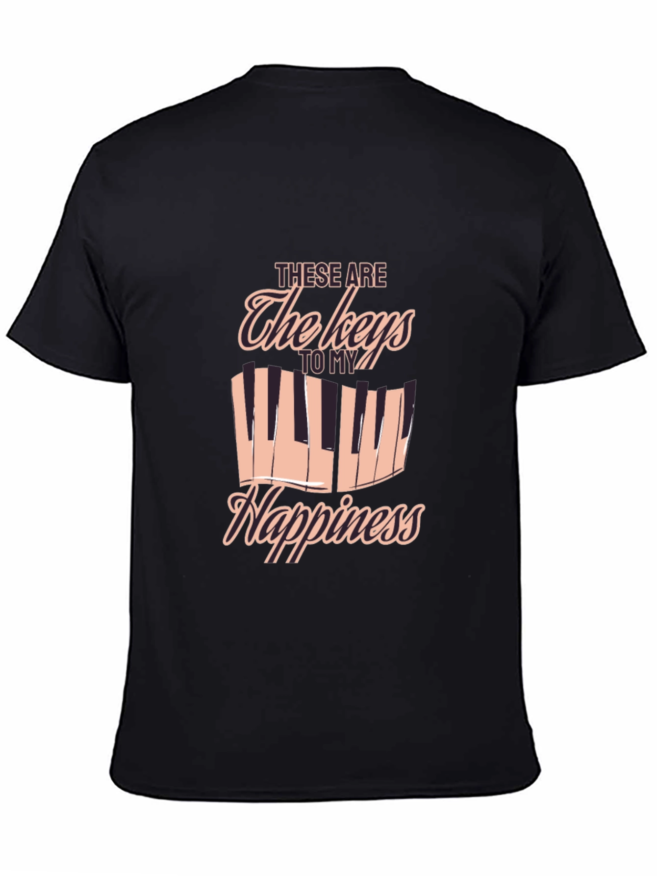 Piano Keys to My Happiness T-Shirt