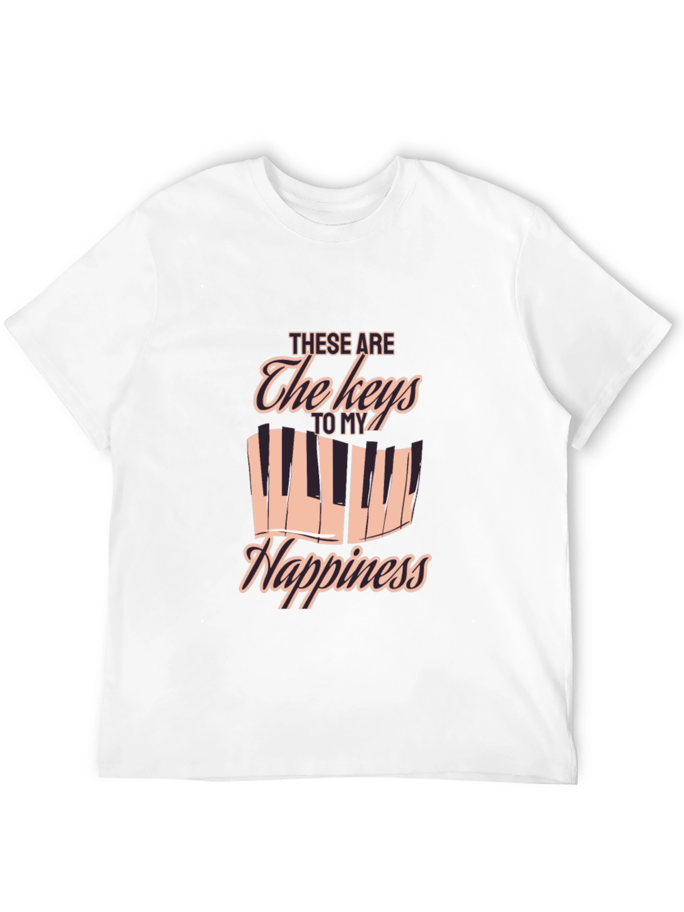 Piano Keys to My Happiness T-Shirt