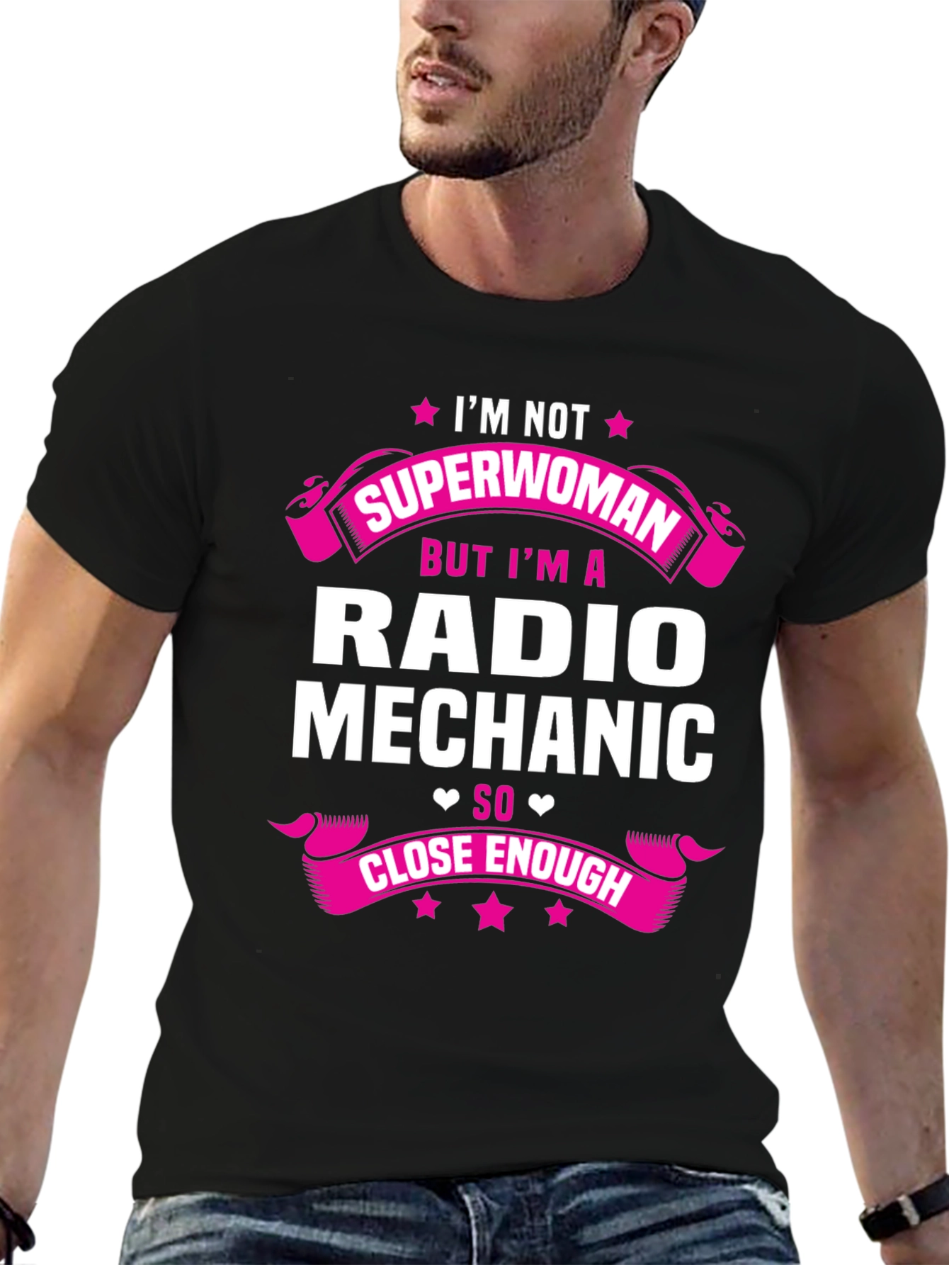 Radio Mechanic T-Shirt: Im Not Superwoman