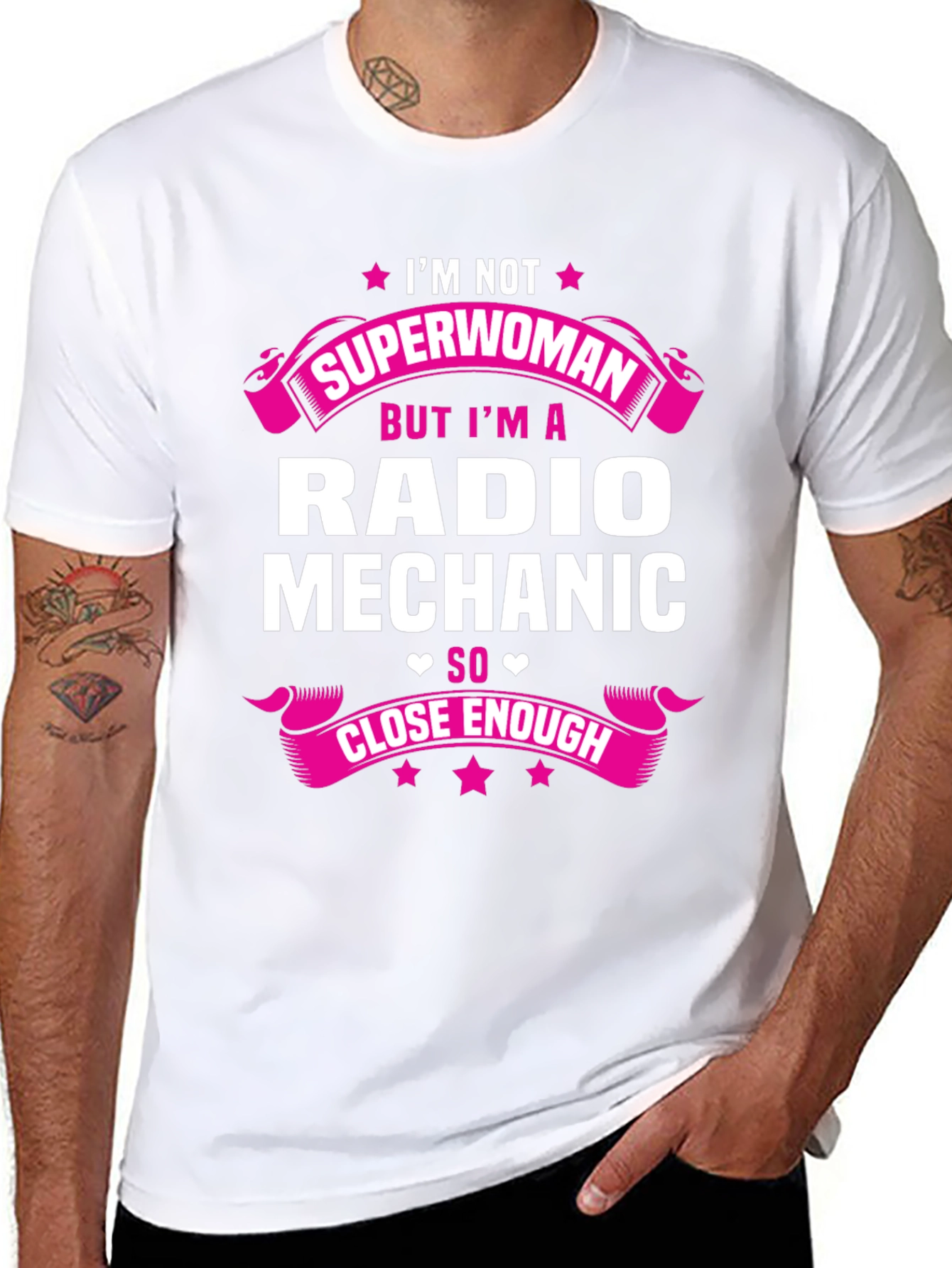 Radio Mechanic T-Shirt: Im Not Superwoman