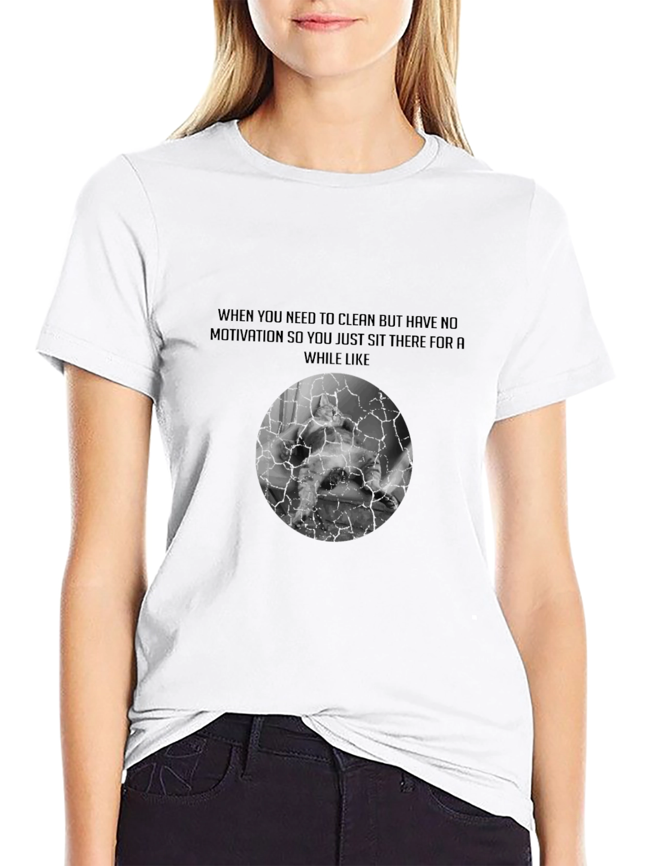 Motivation Meme Graphic Tee