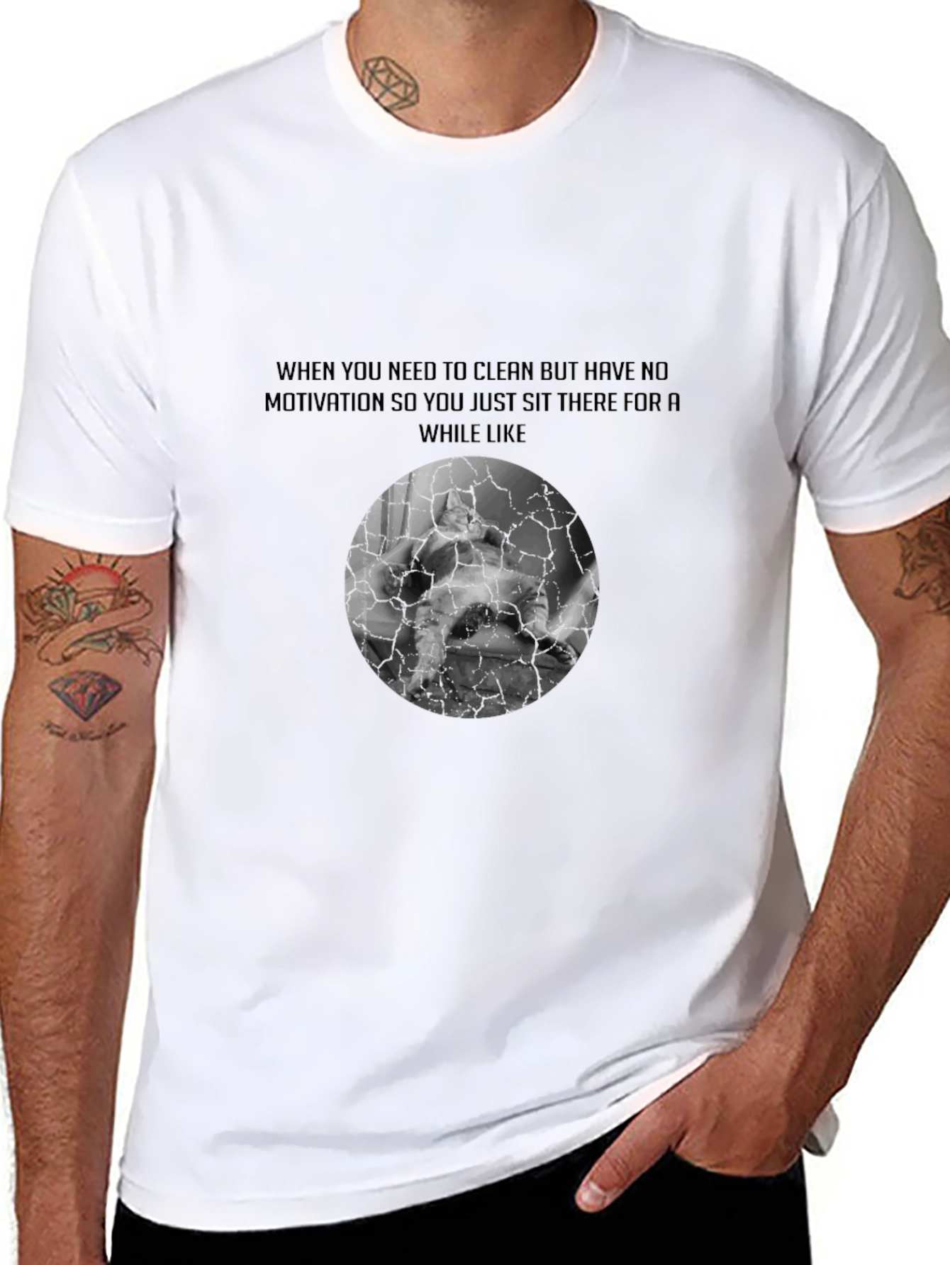 Motivation Meme Graphic Tee