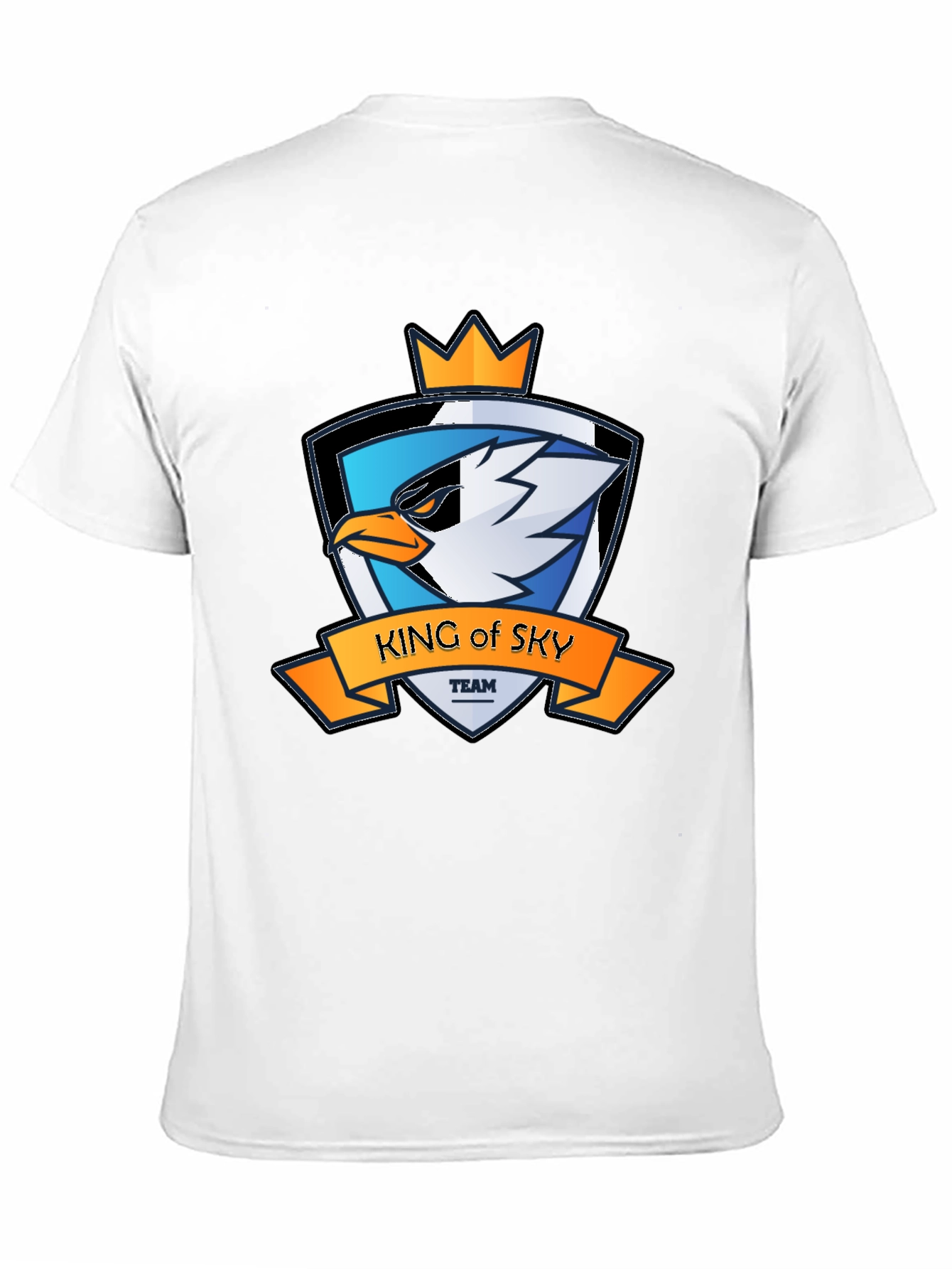 King of Sky Team Graphic T-Shirt - Black