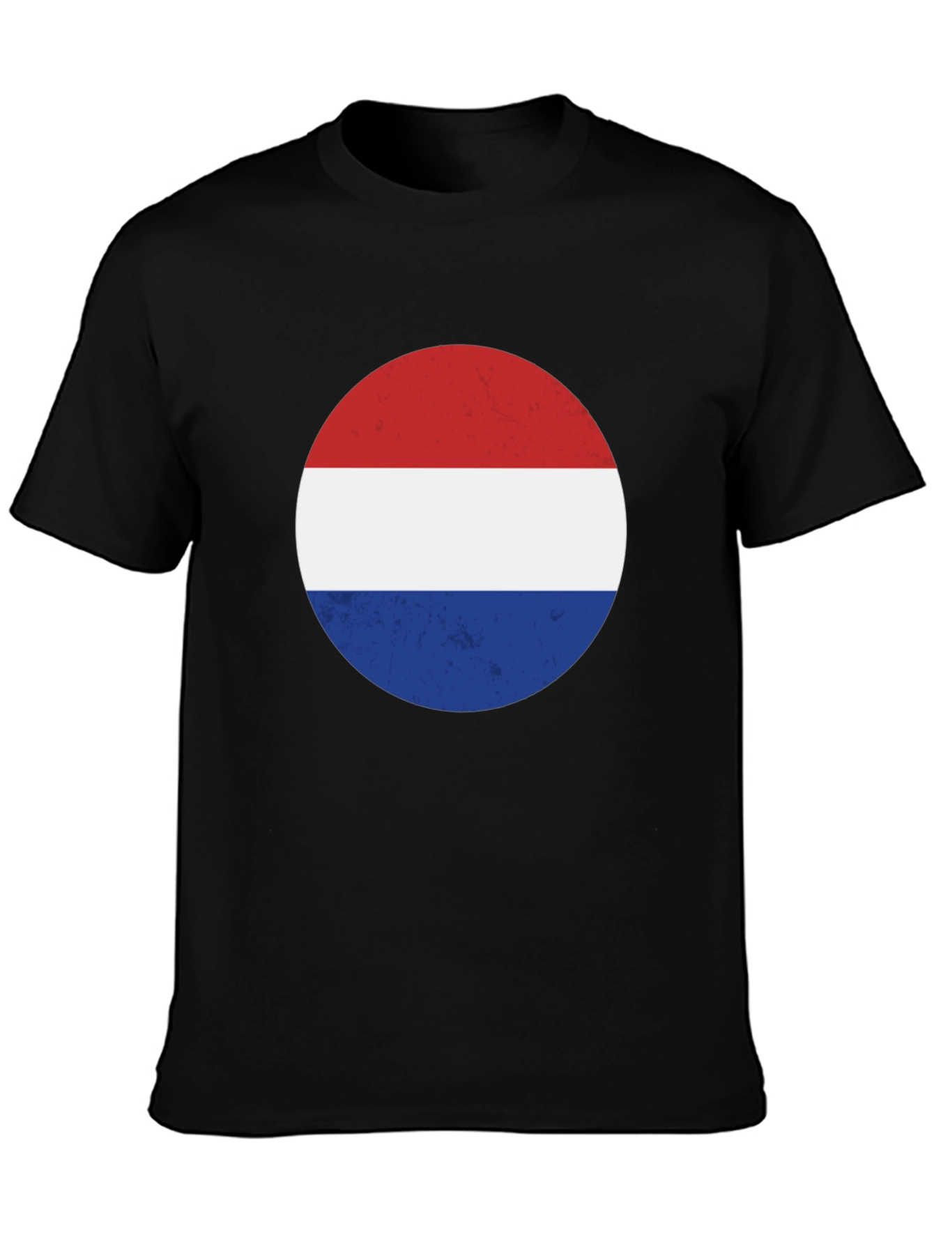 Netherlands Flag Circle T-Shirt
