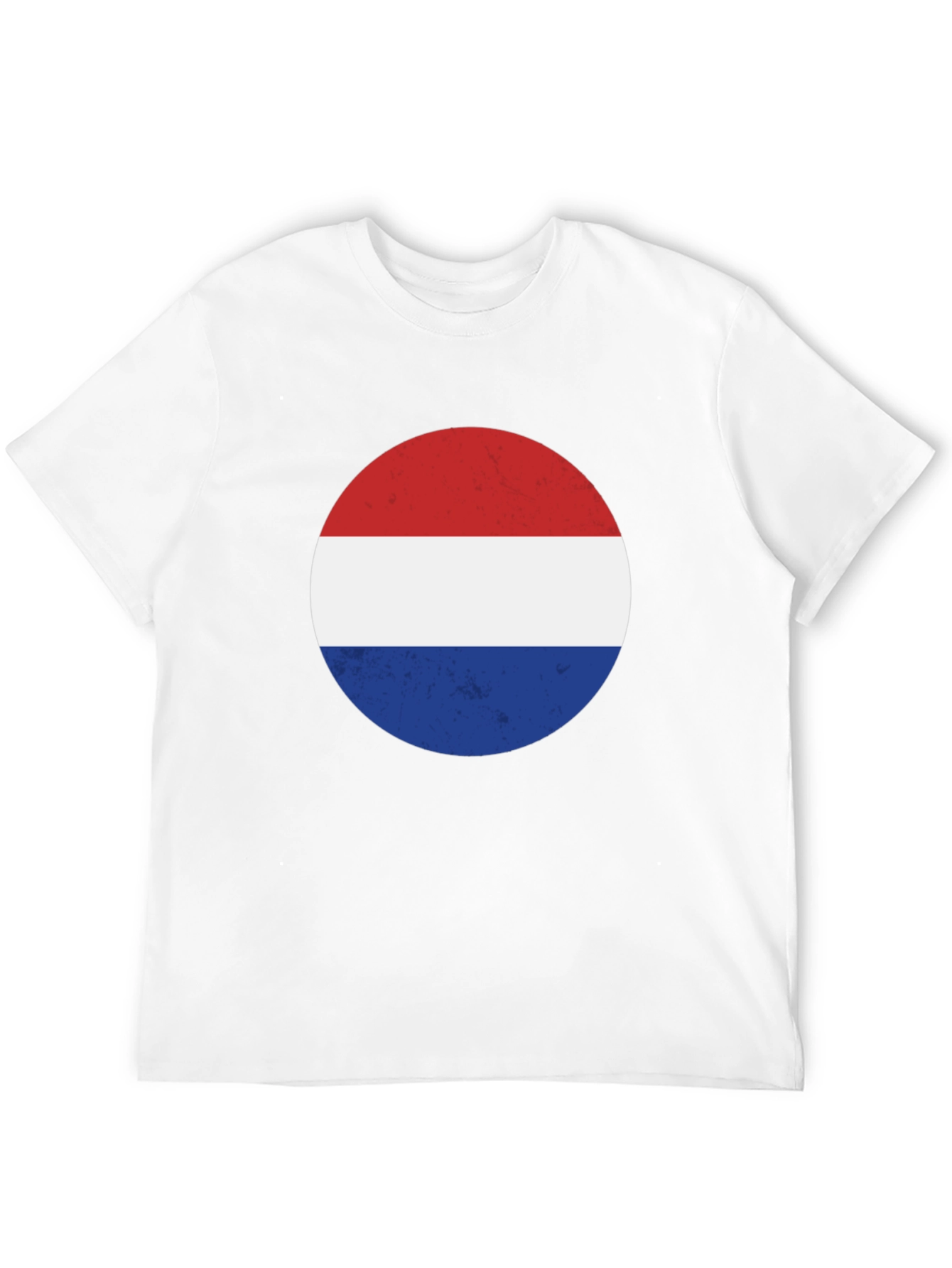 Netherlands Flag Circle T-Shirt