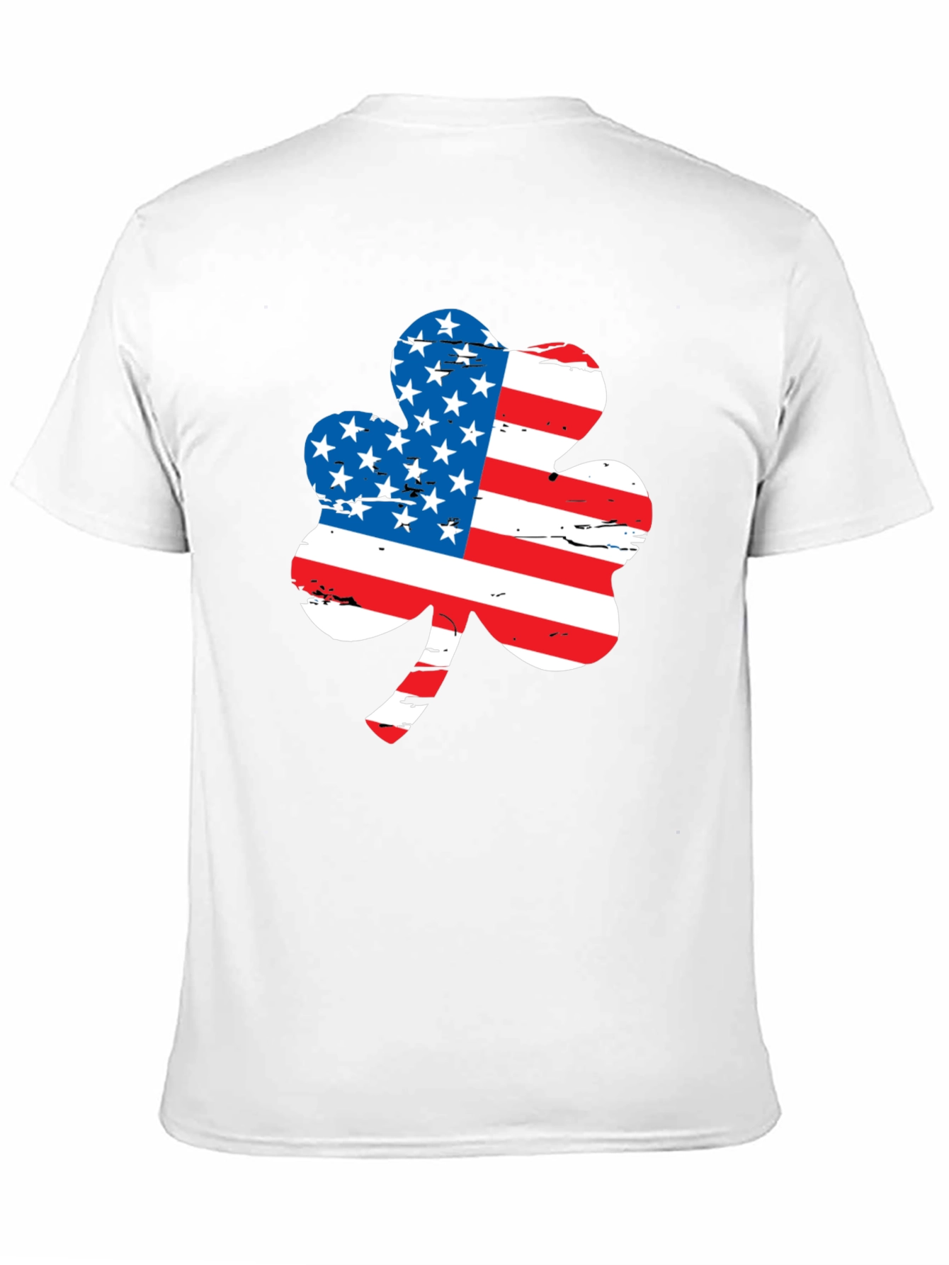 American Flag Shamrock T-Shirt