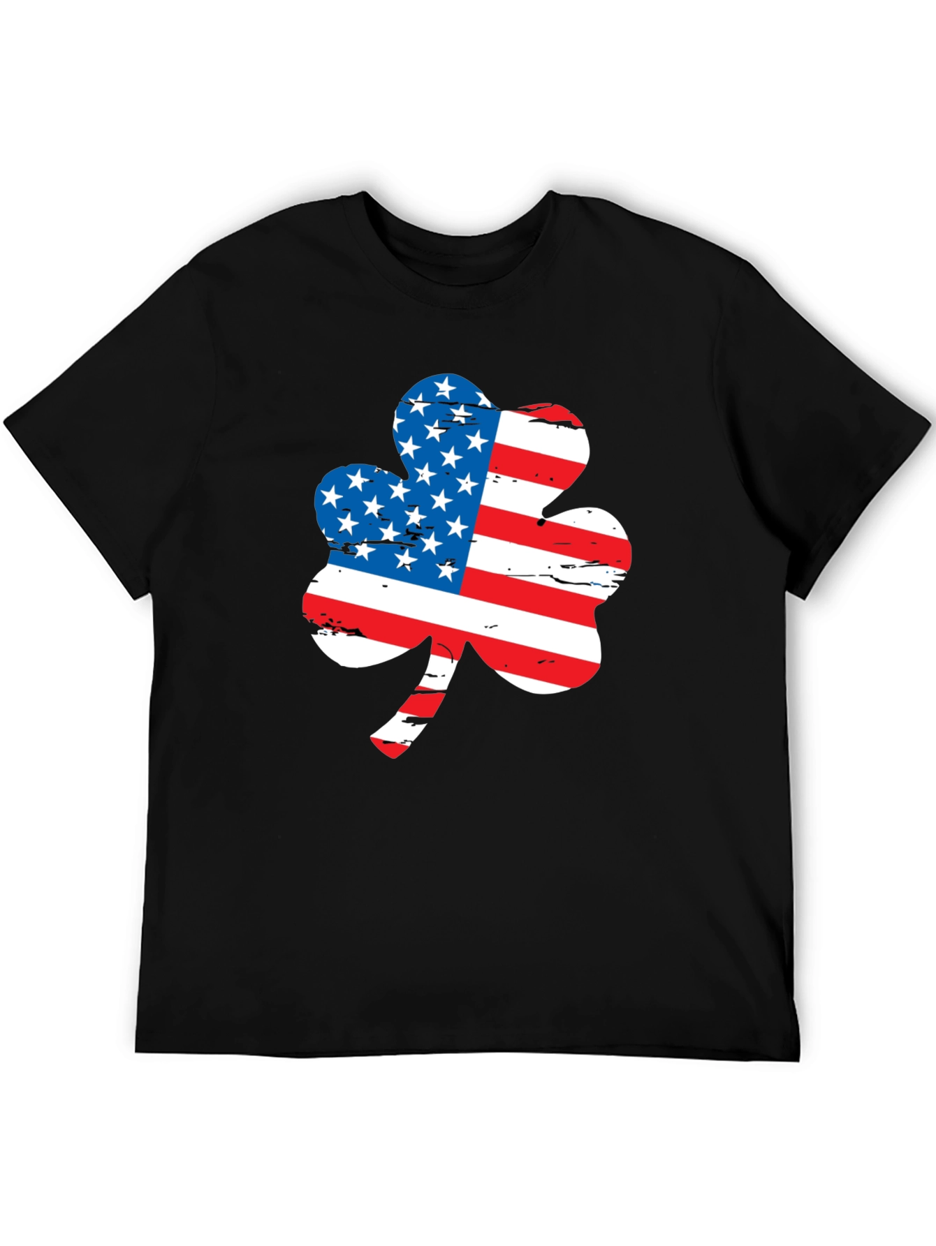 American Flag Shamrock T-Shirt