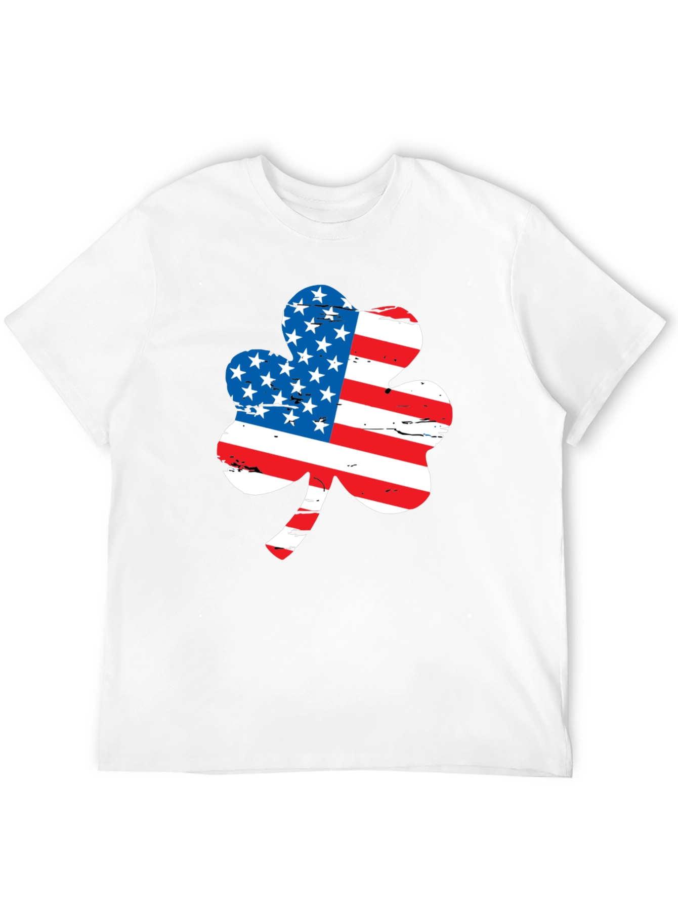 American Flag Shamrock T-Shirt