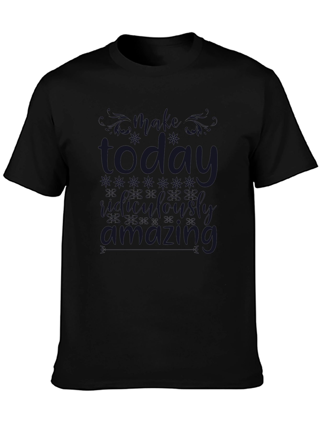 Today Only Amazingly Awesome Black Tee