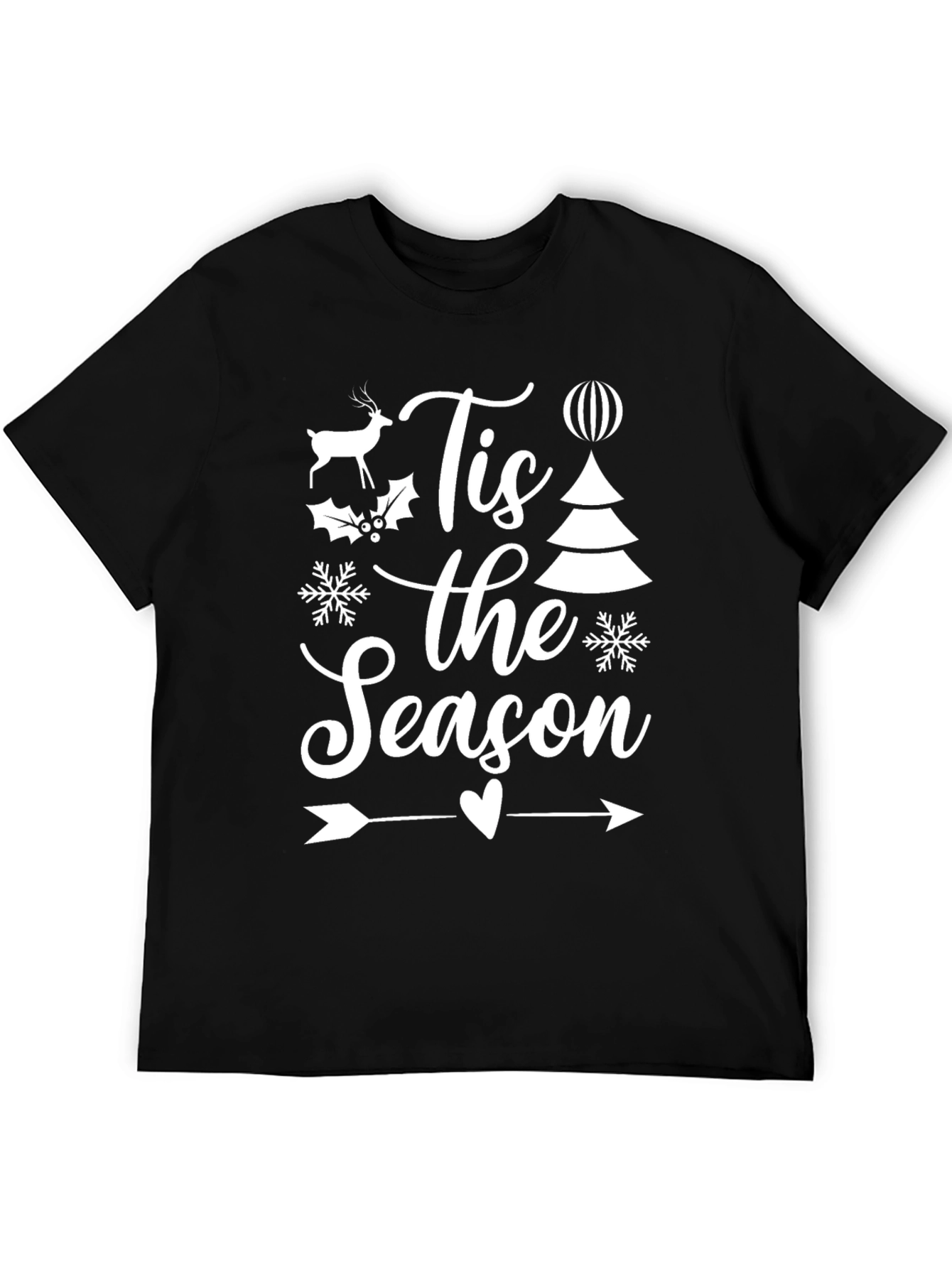 Tis the Season Graphic Tee Holiday T-Shirt