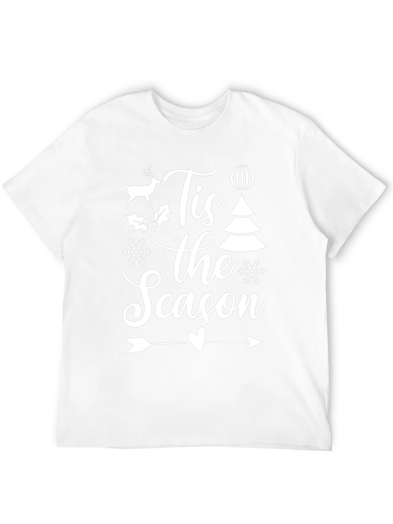 Tis the Season Graphic Tee Holiday T-Shirt