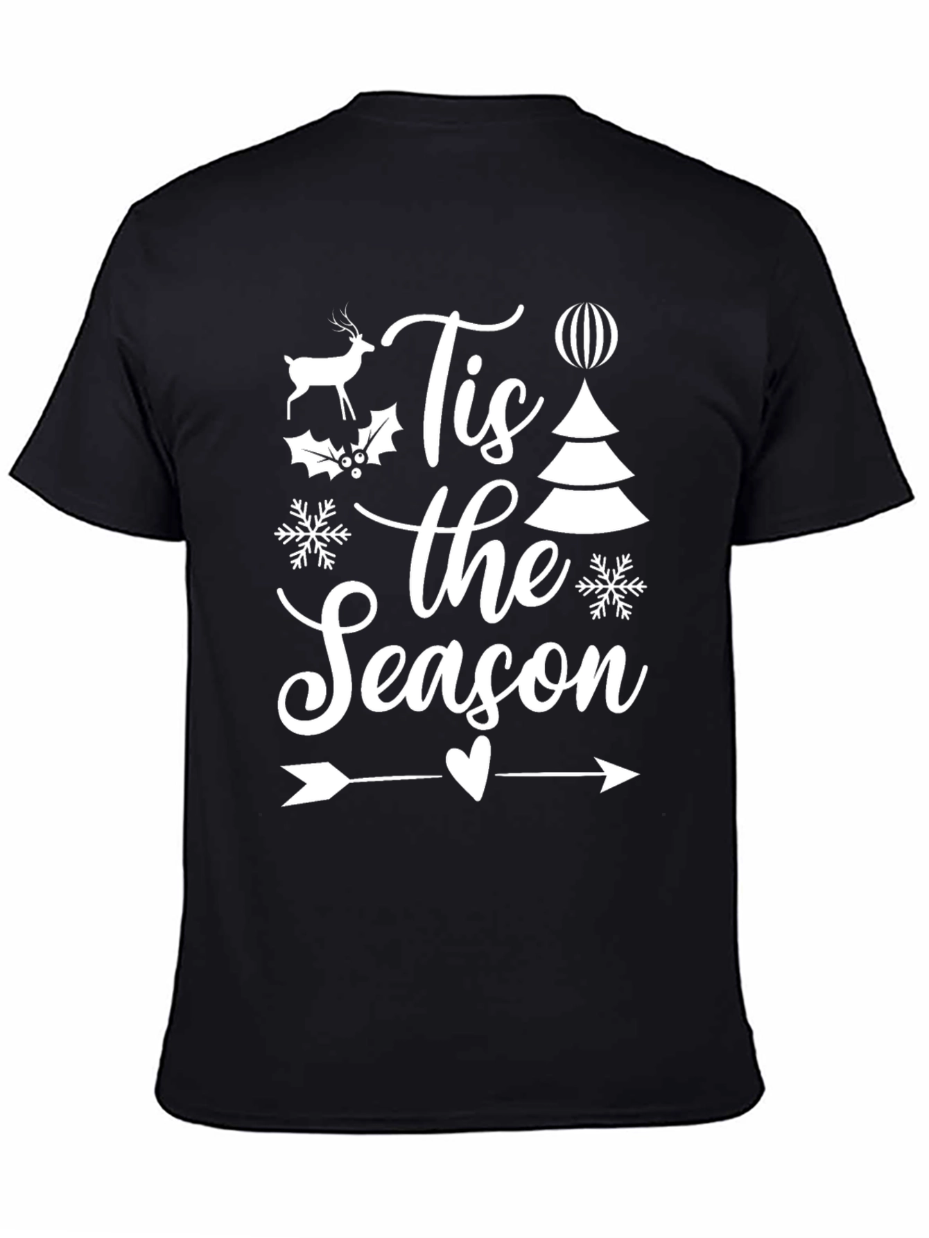 Tis the Season Graphic Tee Holiday T-Shirt