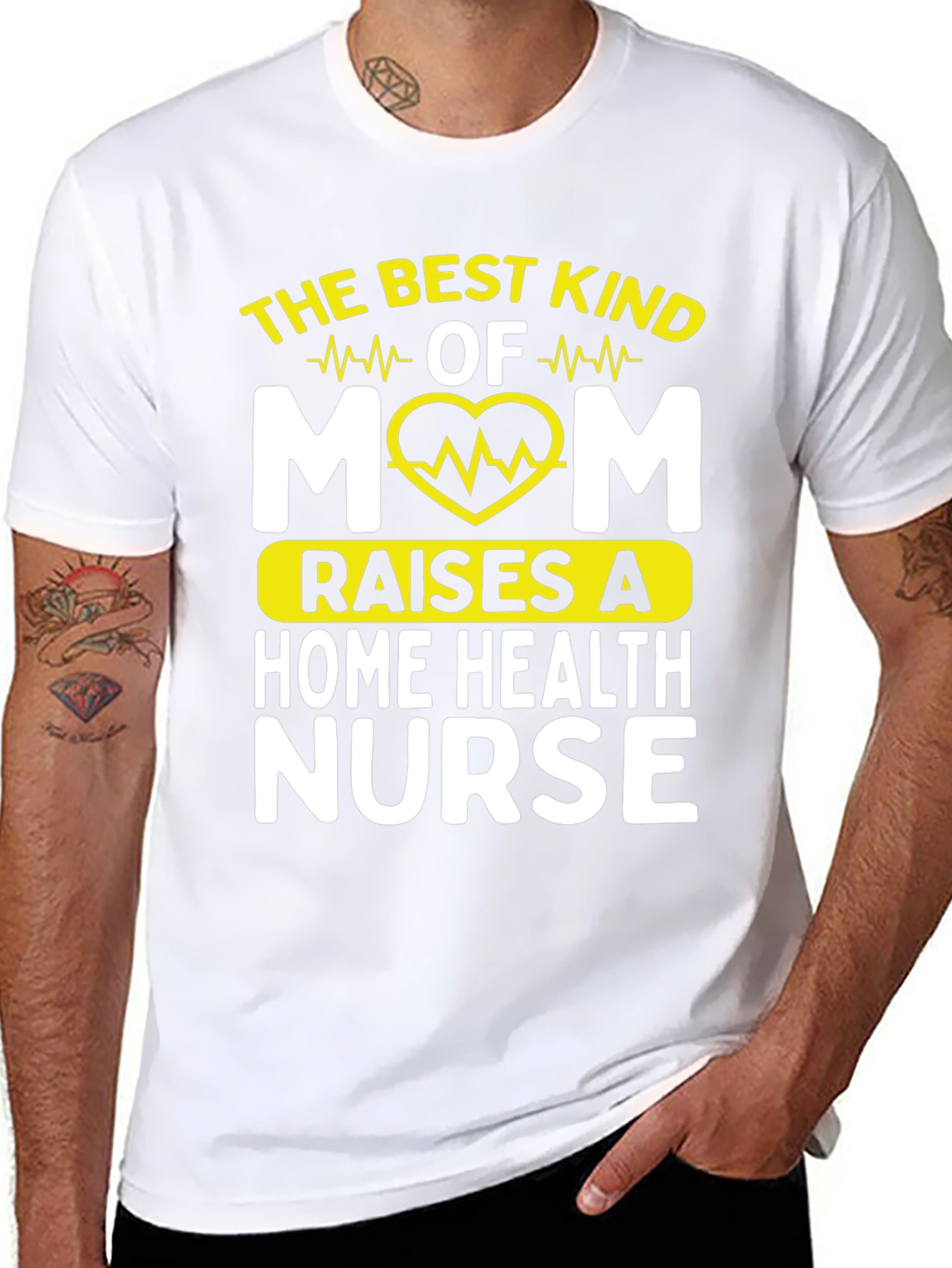 Best Kind of Mom Home Health Nurse T-Shirt