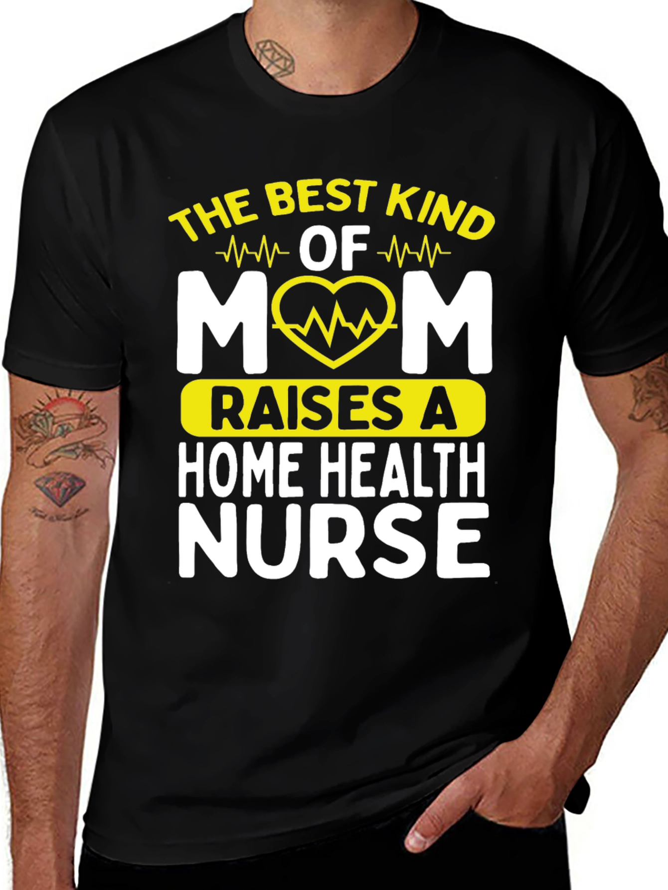 Best Kind of Mom Home Health Nurse T-Shirt