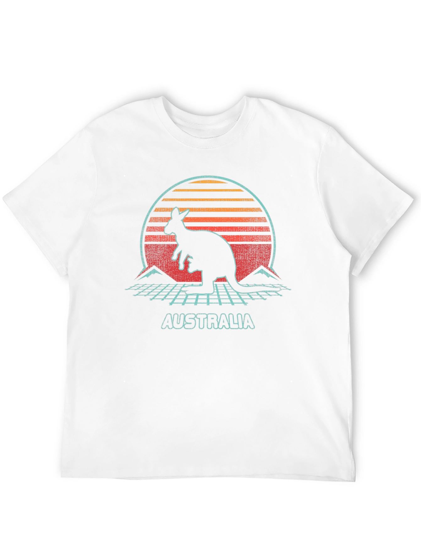 Retro Australia Kangaroo T-Shirt