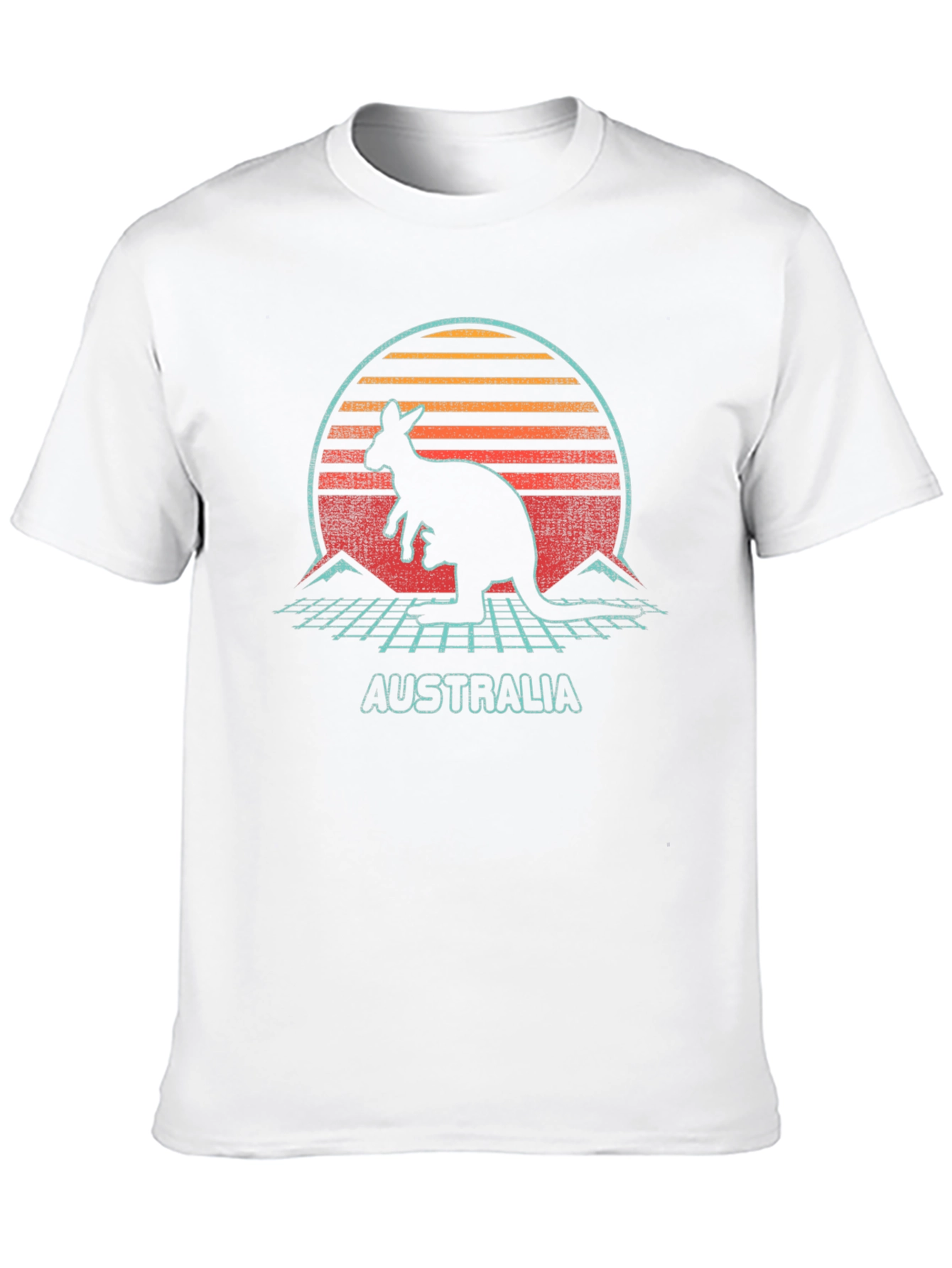 Retro Australia Kangaroo T-Shirt