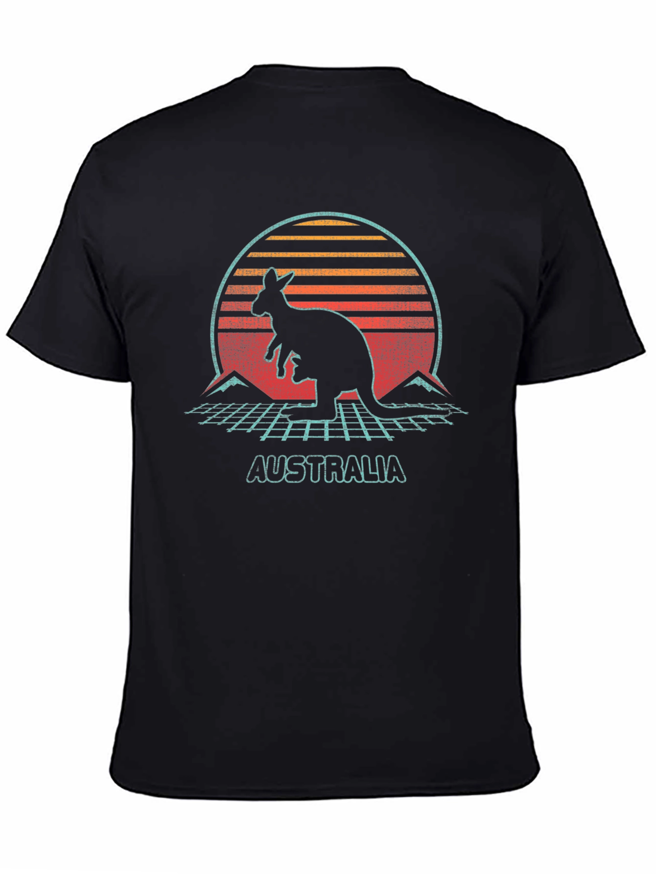 Retro Australia Kangaroo T-Shirt