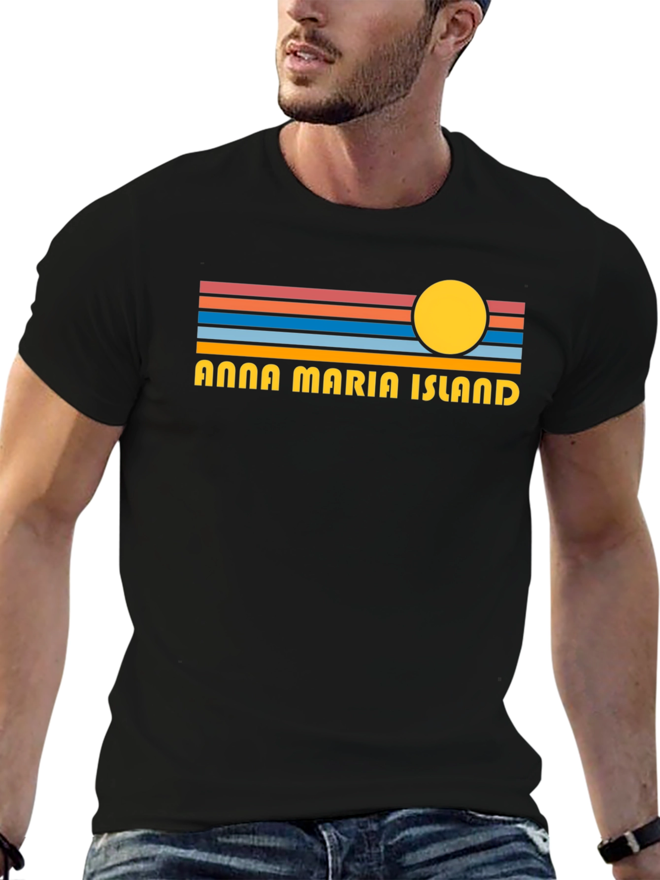 Anna Maria Island Retro T-Shirt - Beach Vibes