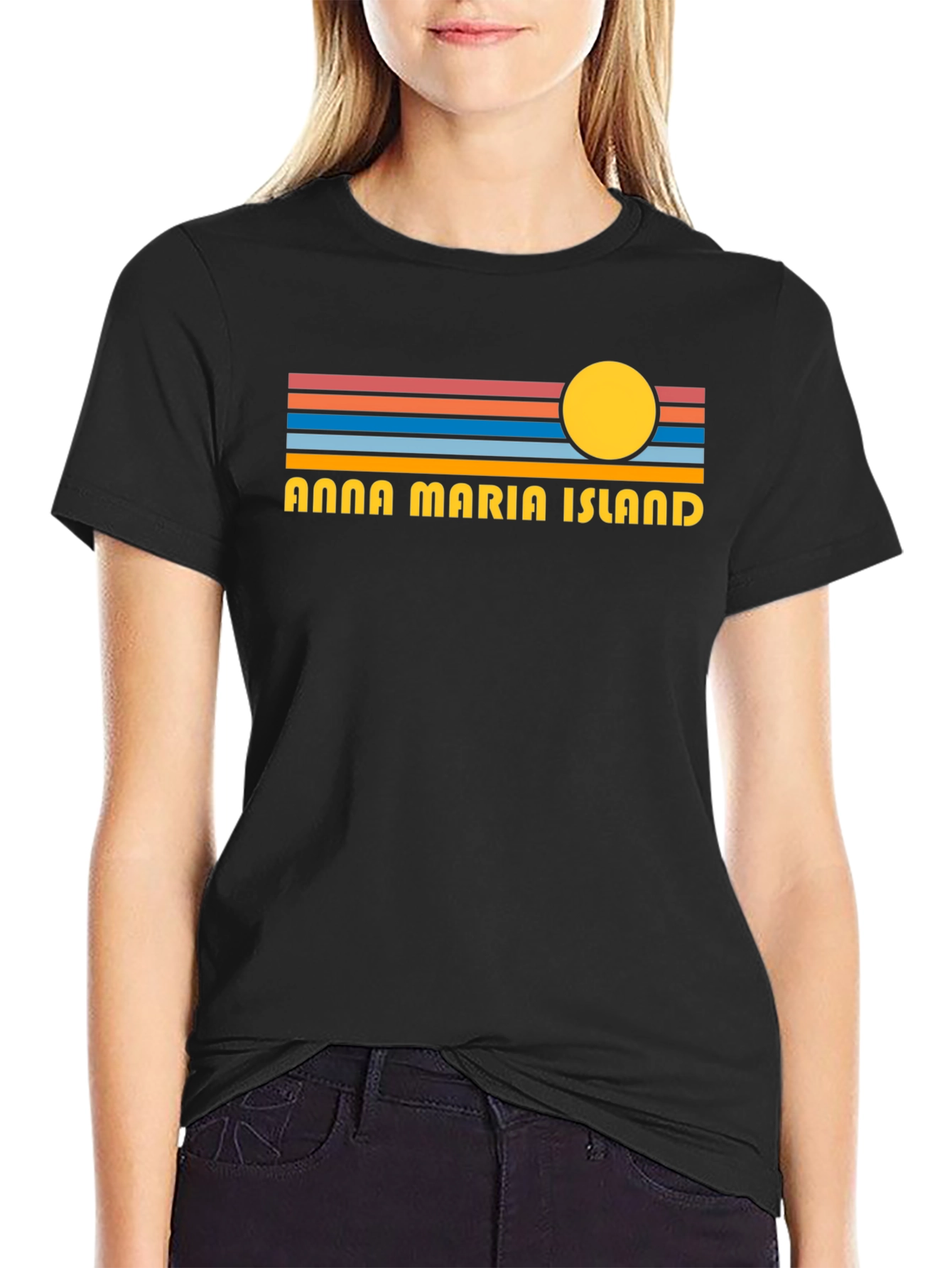 Anna Maria Island Retro T-Shirt - Beach Vibes