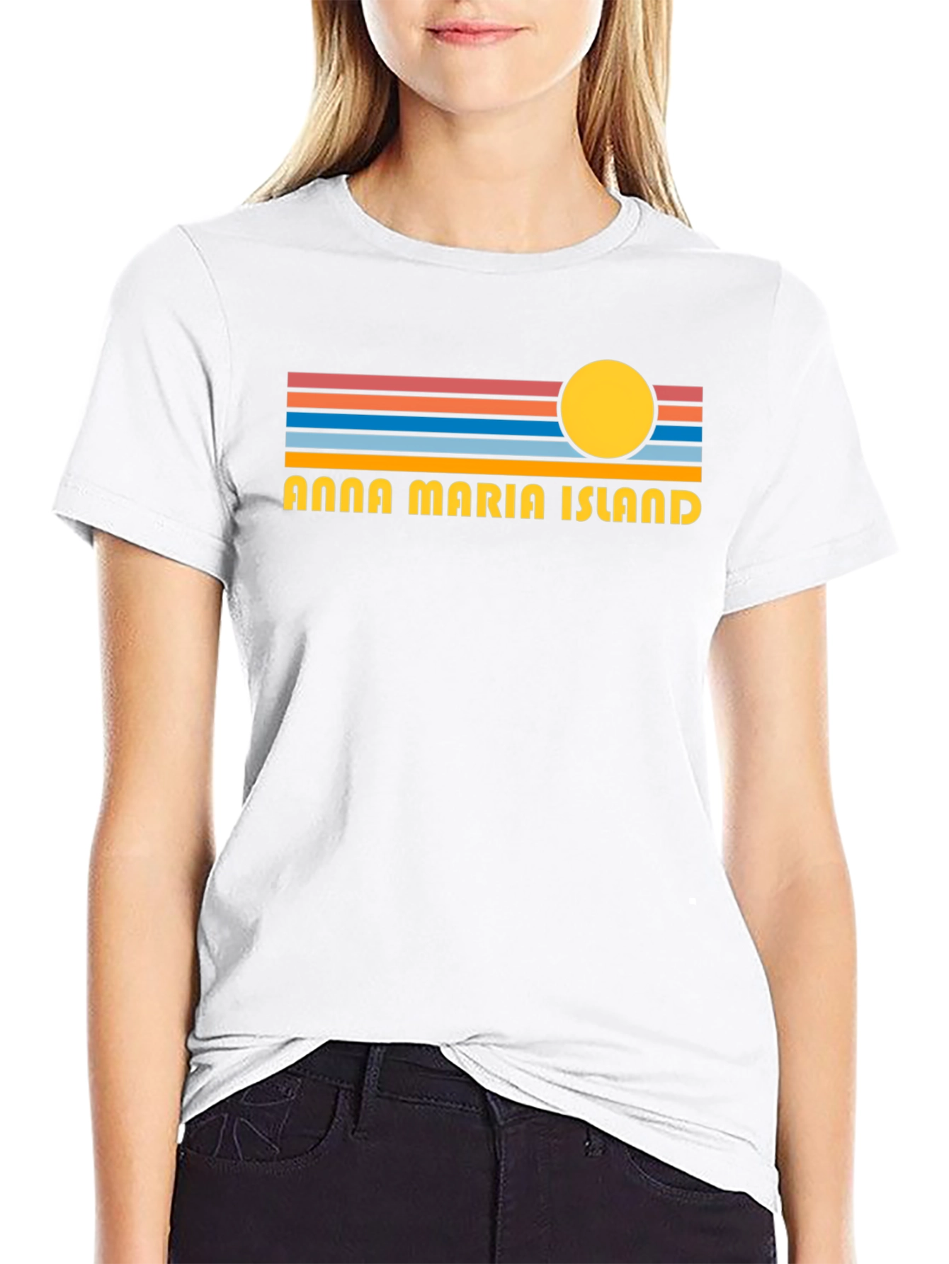 Anna Maria Island Retro T-Shirt - Beach Vibes