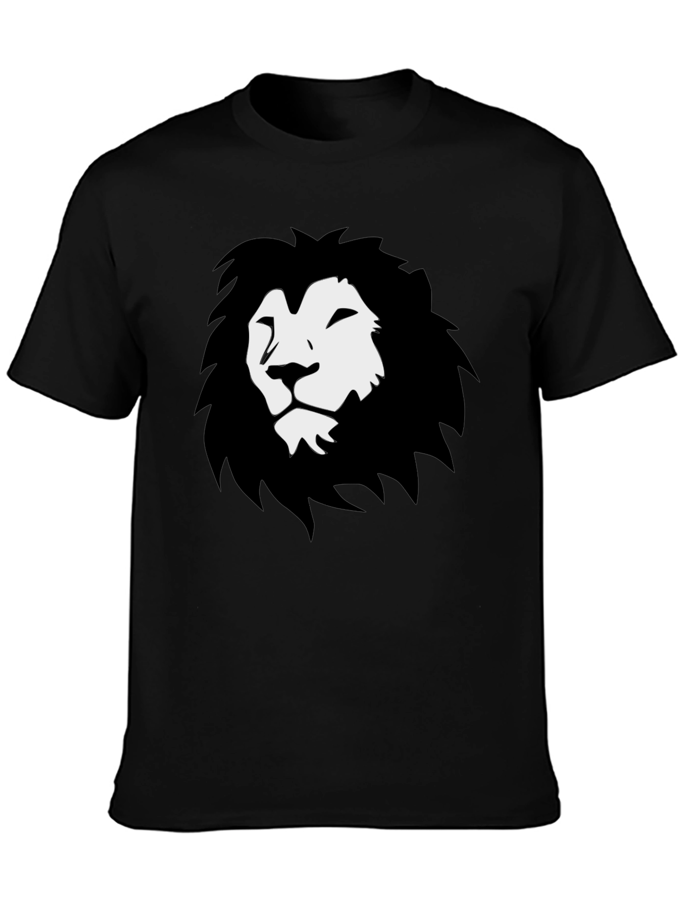 Black Lion Graphic T-Shirt - Bold & Stylish