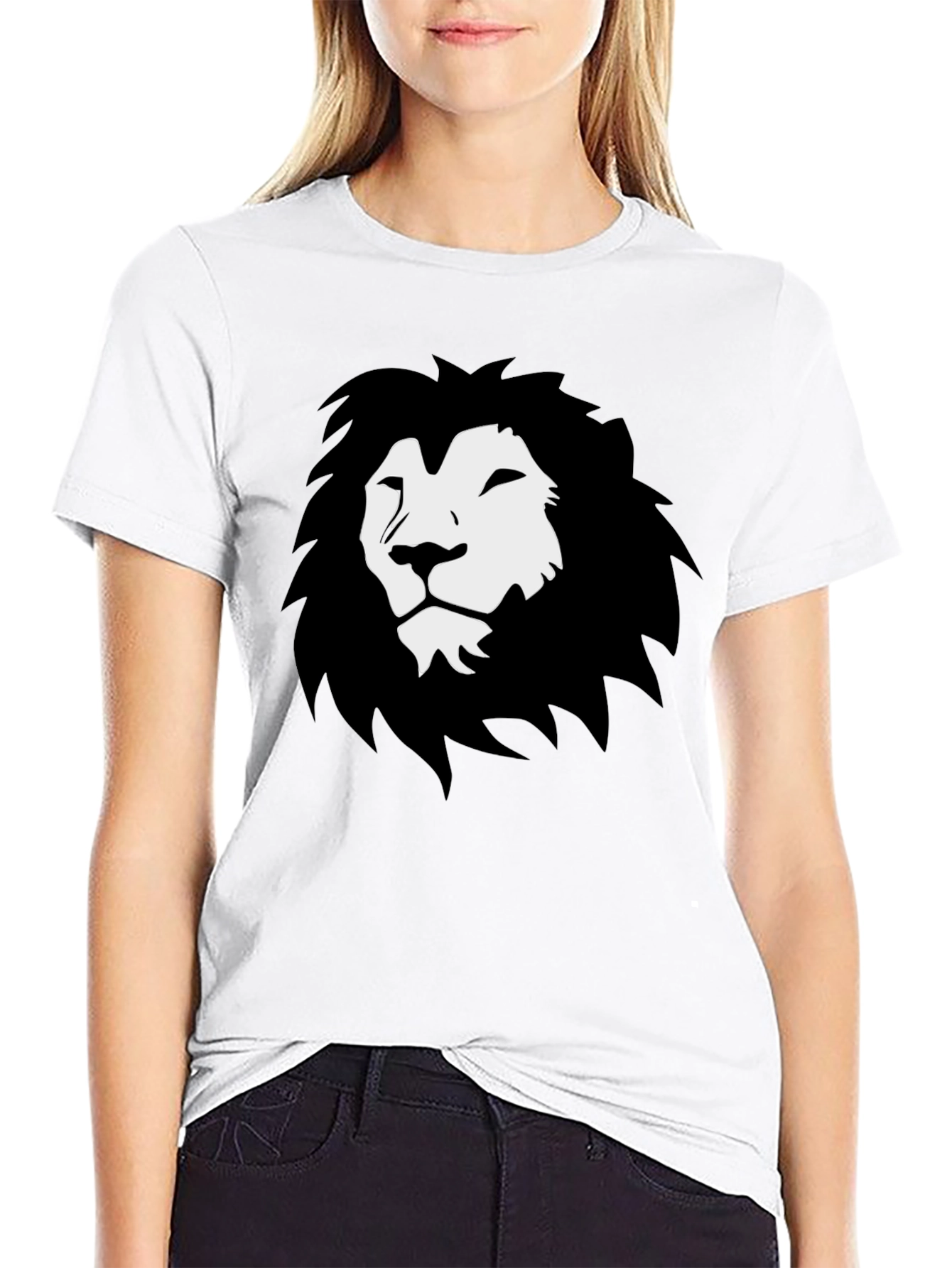 Black Lion Graphic T-Shirt - Bold & Stylish