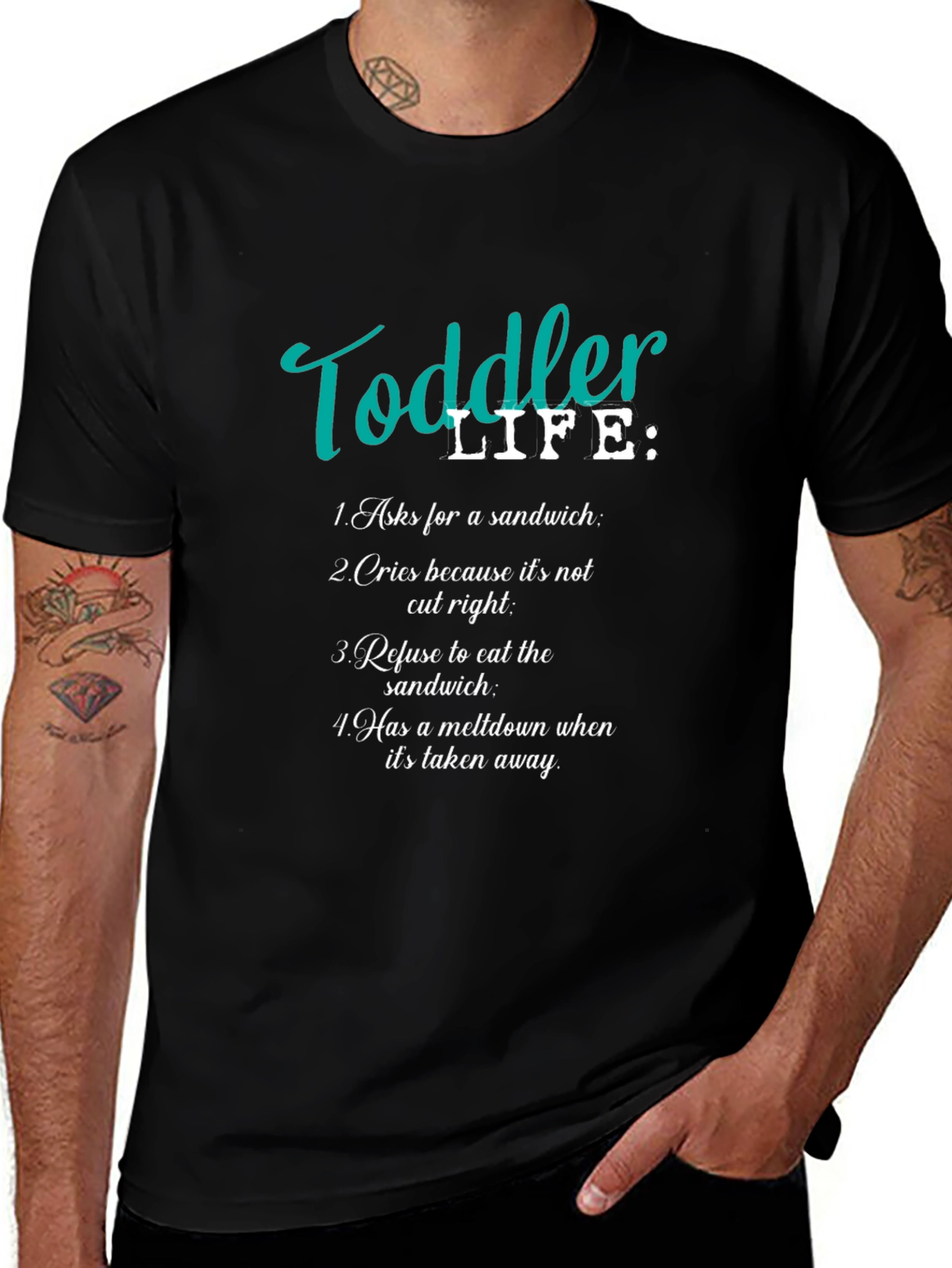 Toddler Life T-Shirt - Funny Parent Tee