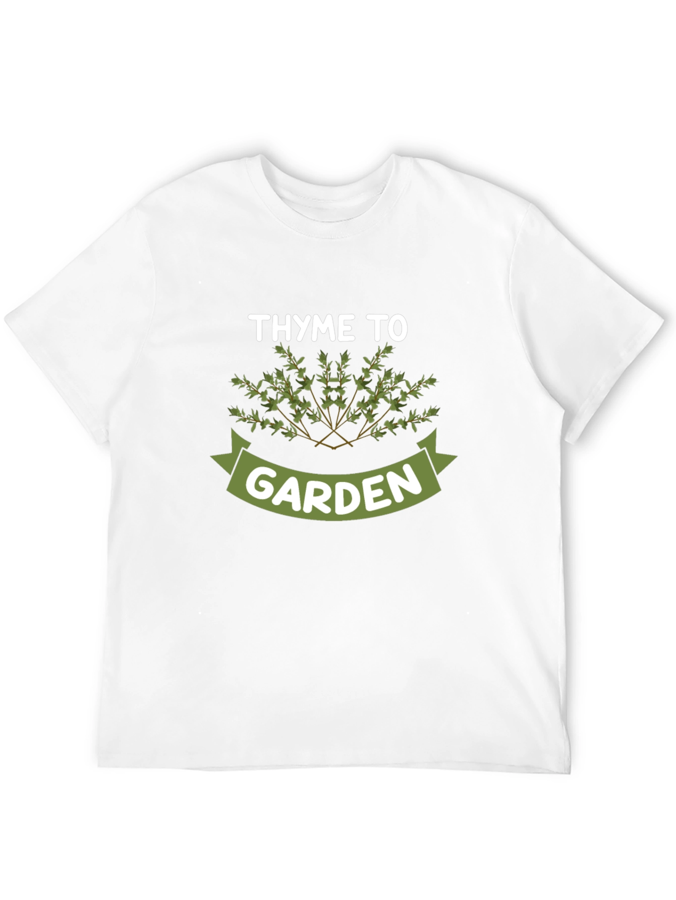 Thyme To Garden T-Shirt - Gardener Tee