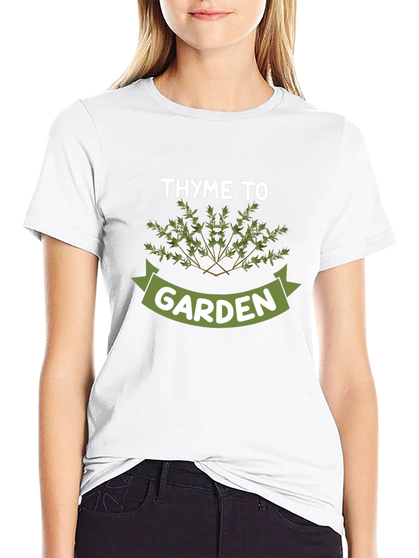 Thyme To Garden T-Shirt - Gardener Tee