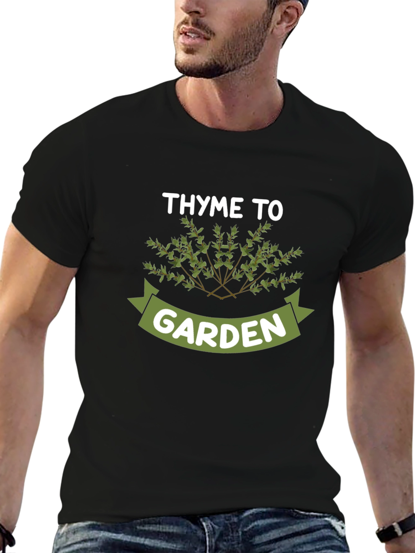 Thyme To Garden T-Shirt - Gardener Tee